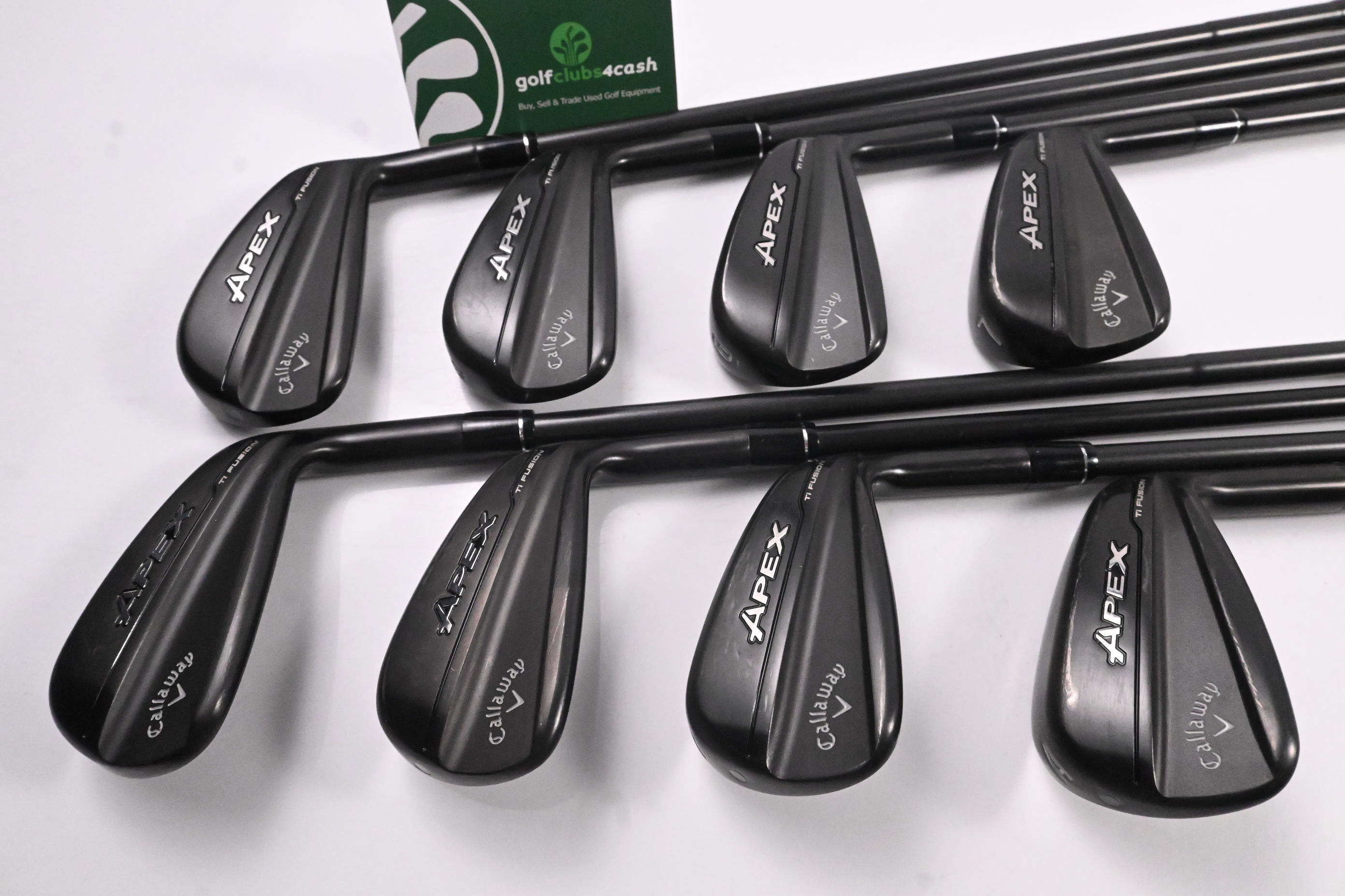 Callaway Apex Ti Fusion Irons / 4-PW+GW / Regular Flex Dynamic Gold Mid R300 100