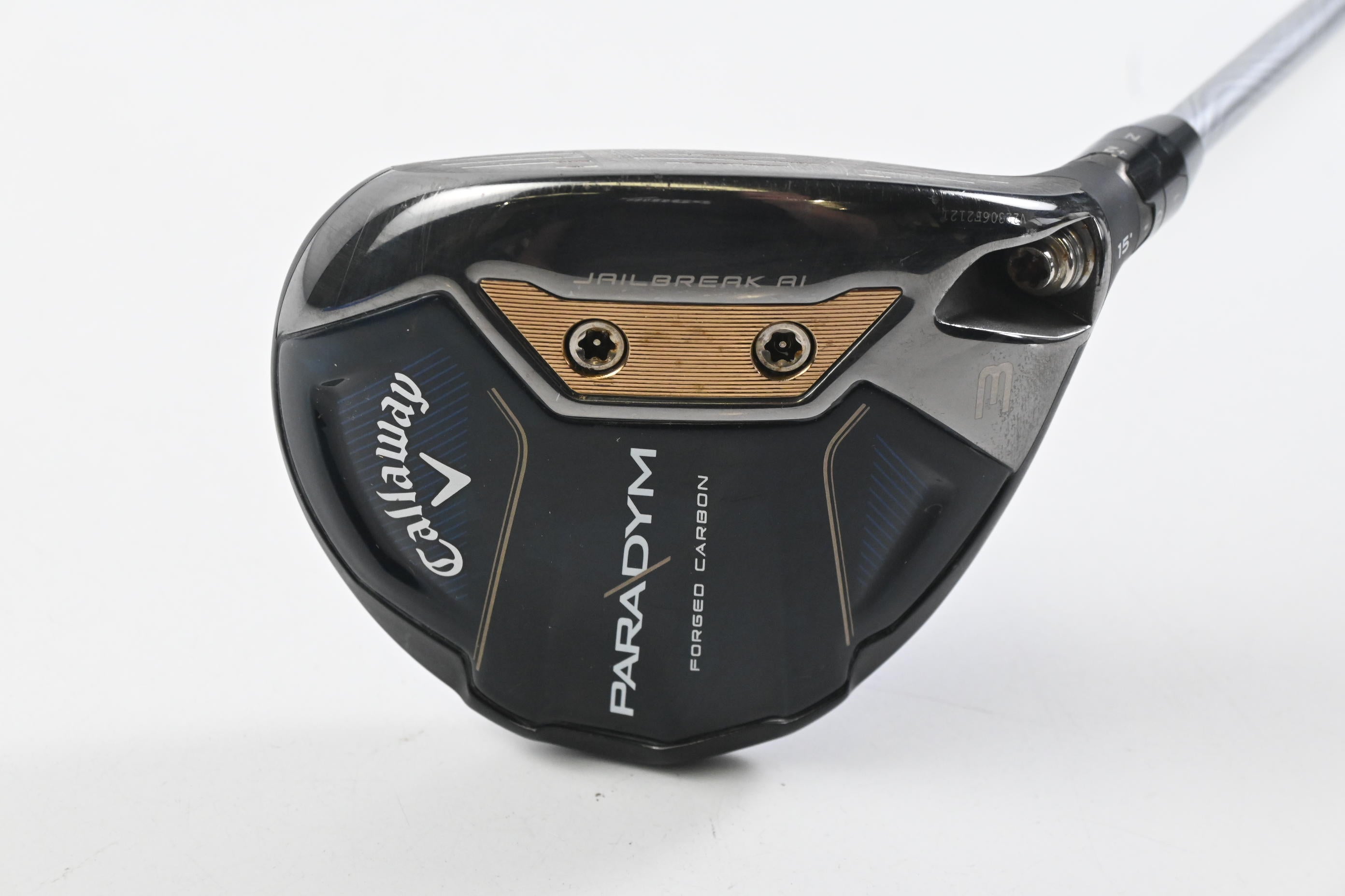 Callaway Paradym #3 Wood / 15 Degree / Stiff Flex EvenFlow Green 65 Shaft