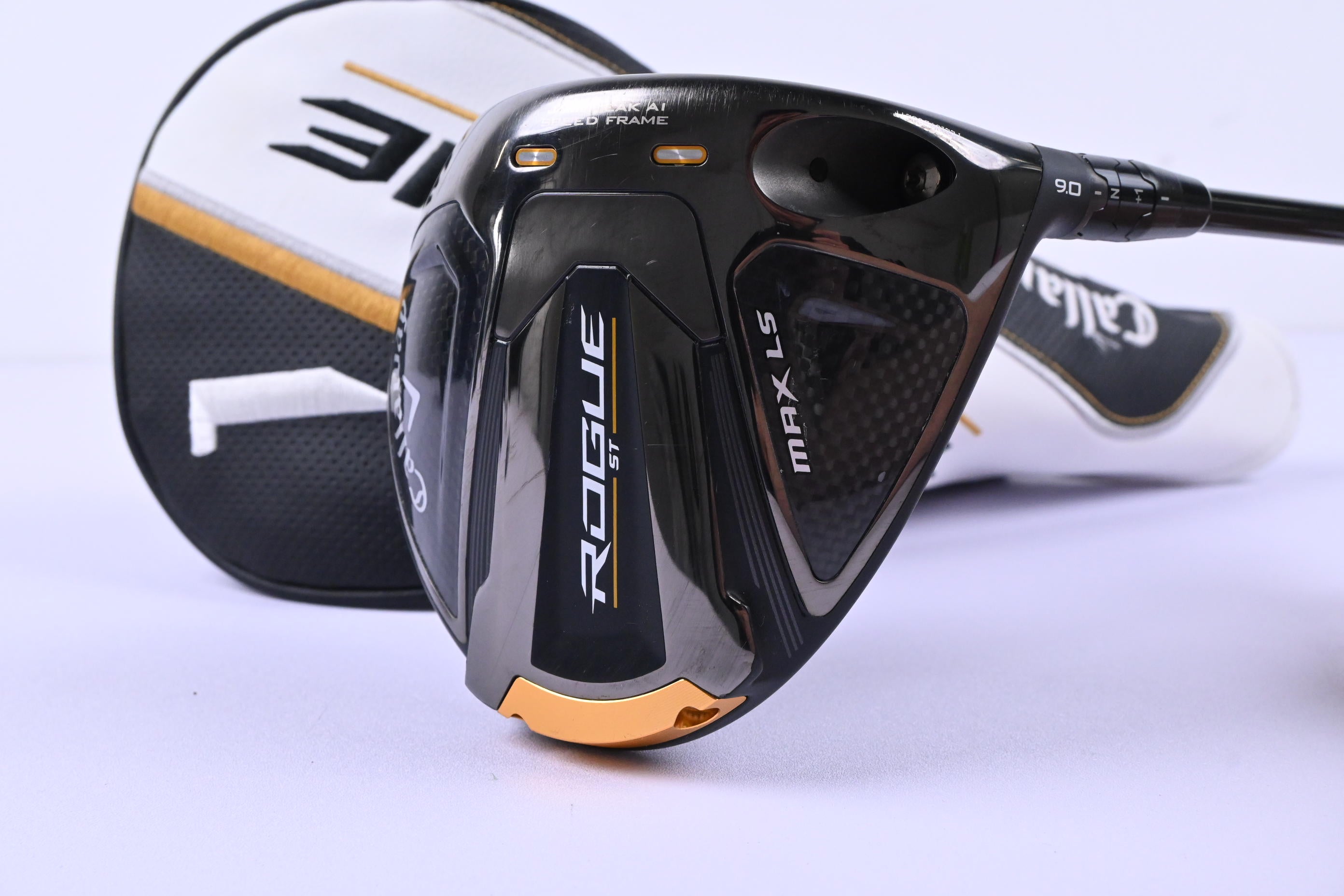 Callaway Rogue ST MAX LS Driver / 9 Degree / Stiff Flex Tensei AV White 65 Shaft