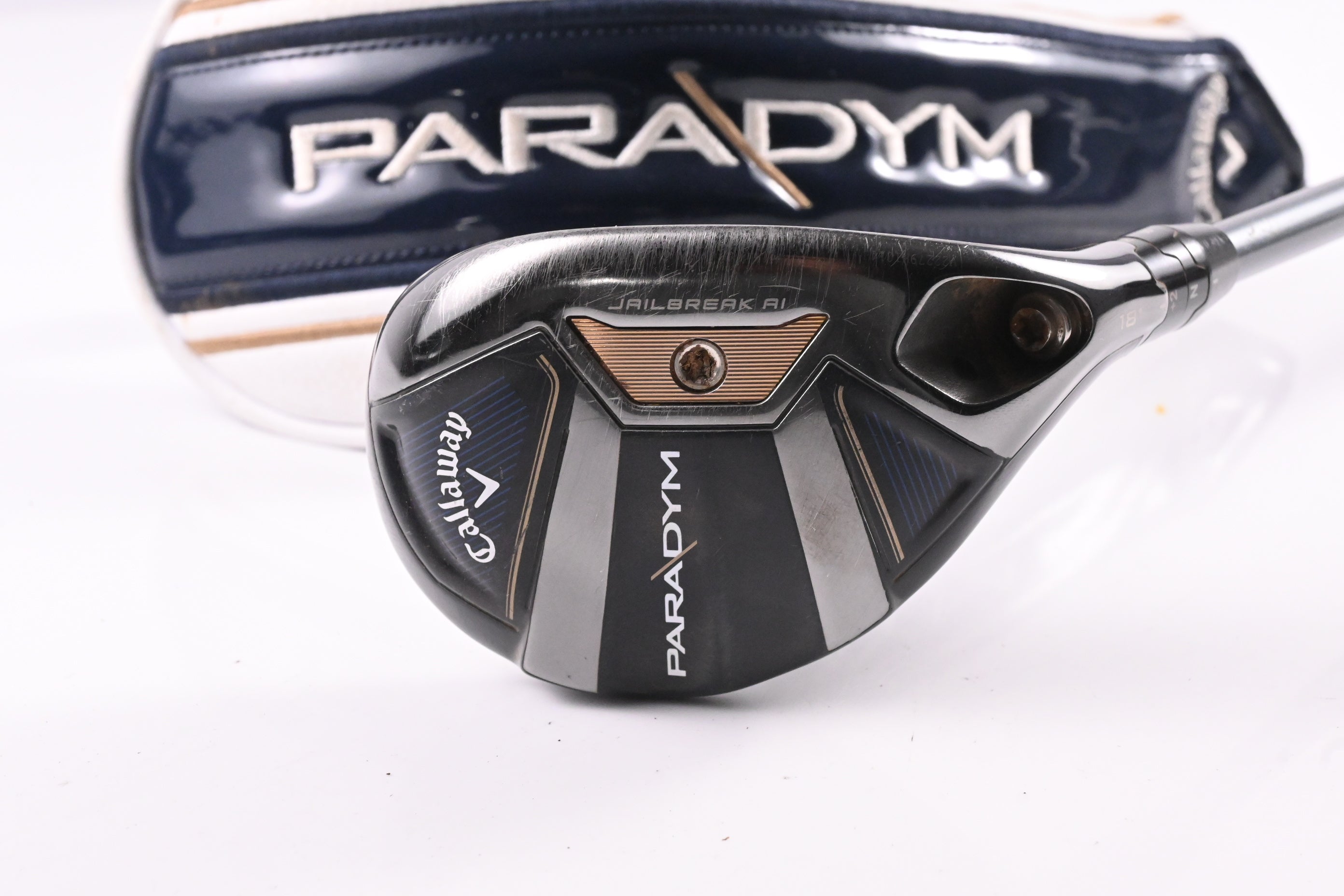 Callaway Paradym #3 Hybrid / 18 Degree / Regular Flex HZRDUS Silver 65 Shaft