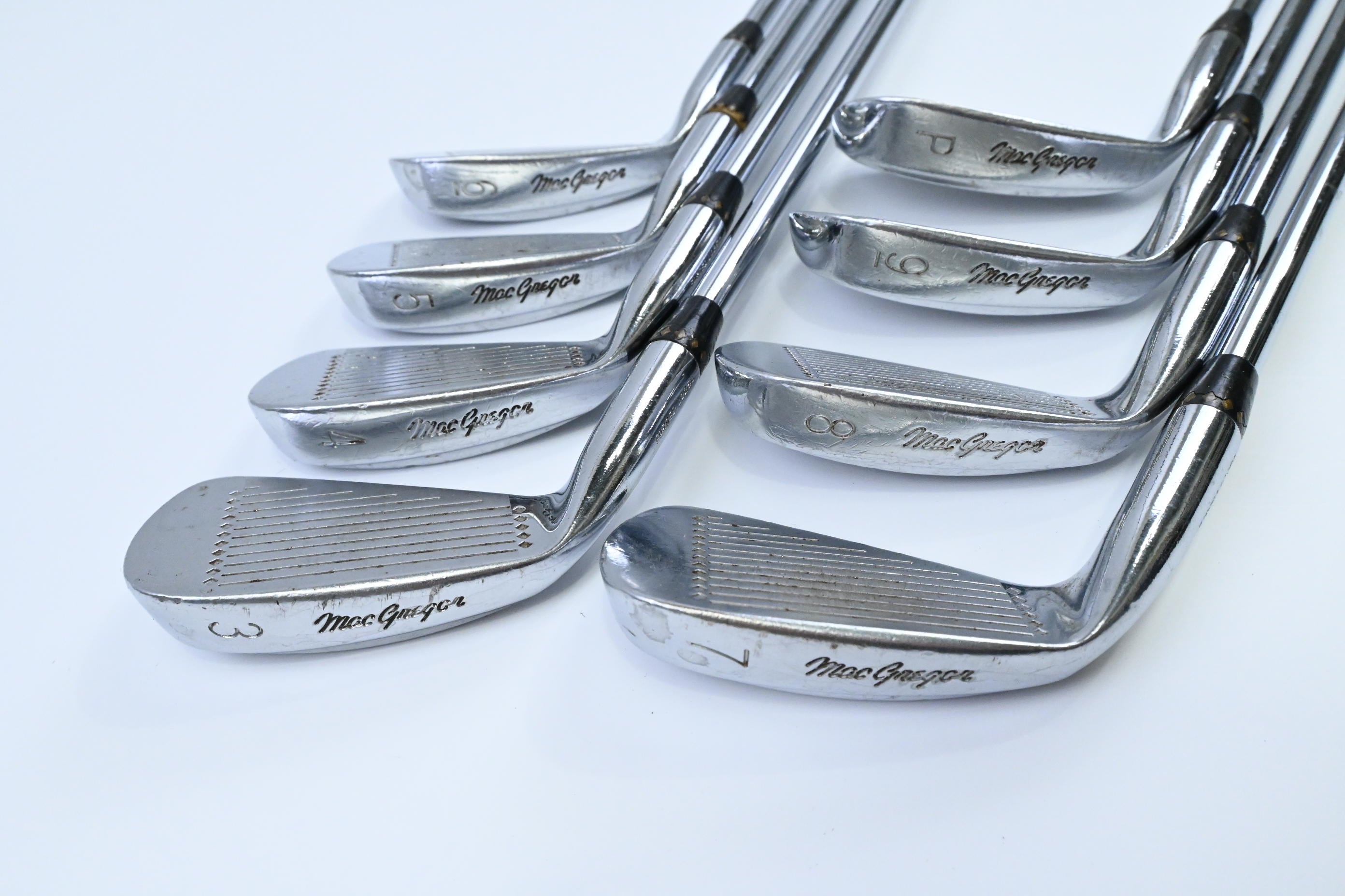 MacGregor VIP Tourney V-Foil Irons / 3-PW / Regular Flex Pro-Pel Lite Shafts