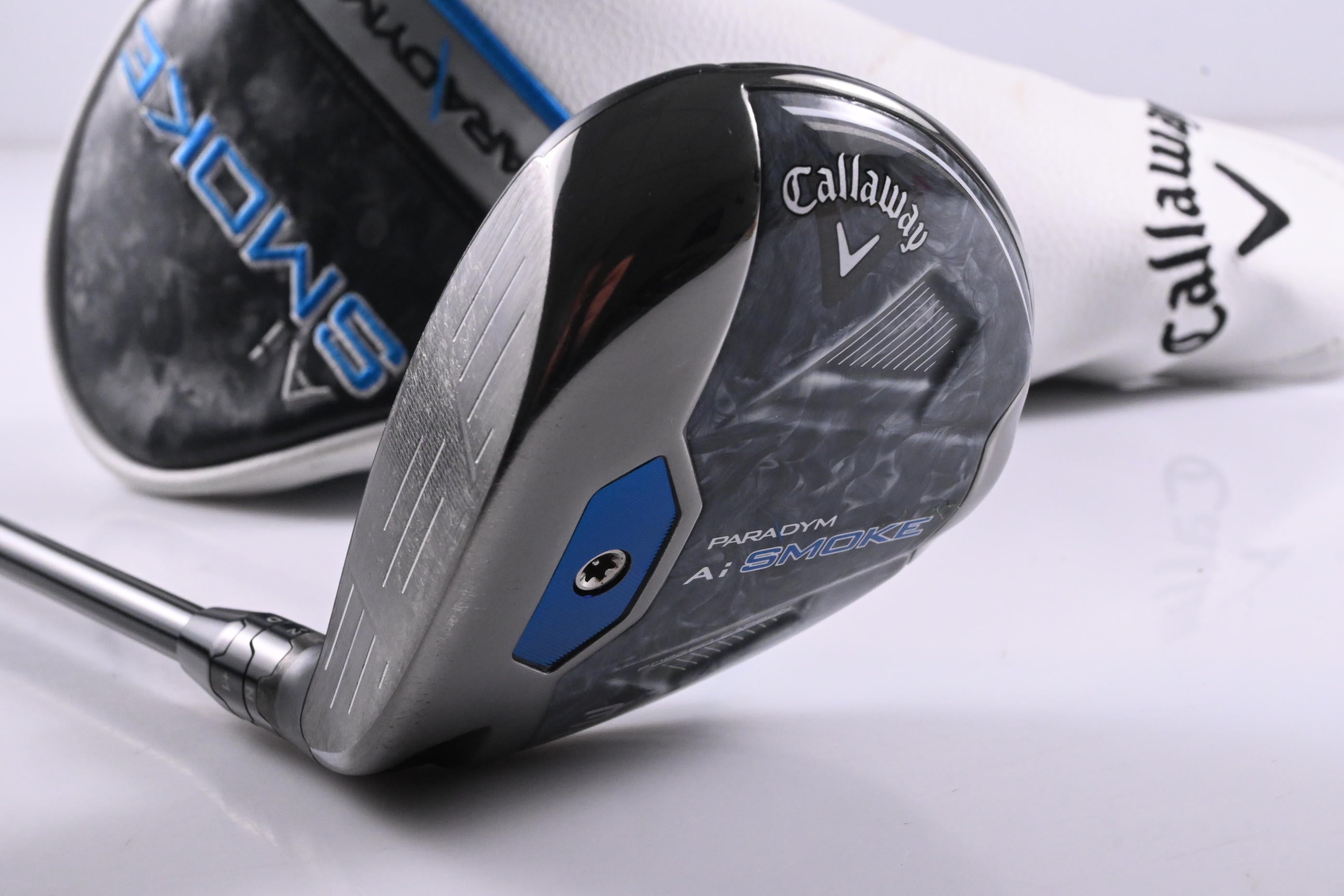 Left Hand Callaway Paradym Ai Smoke Max #3 Wood / 15 Degree / X-Flex Denali