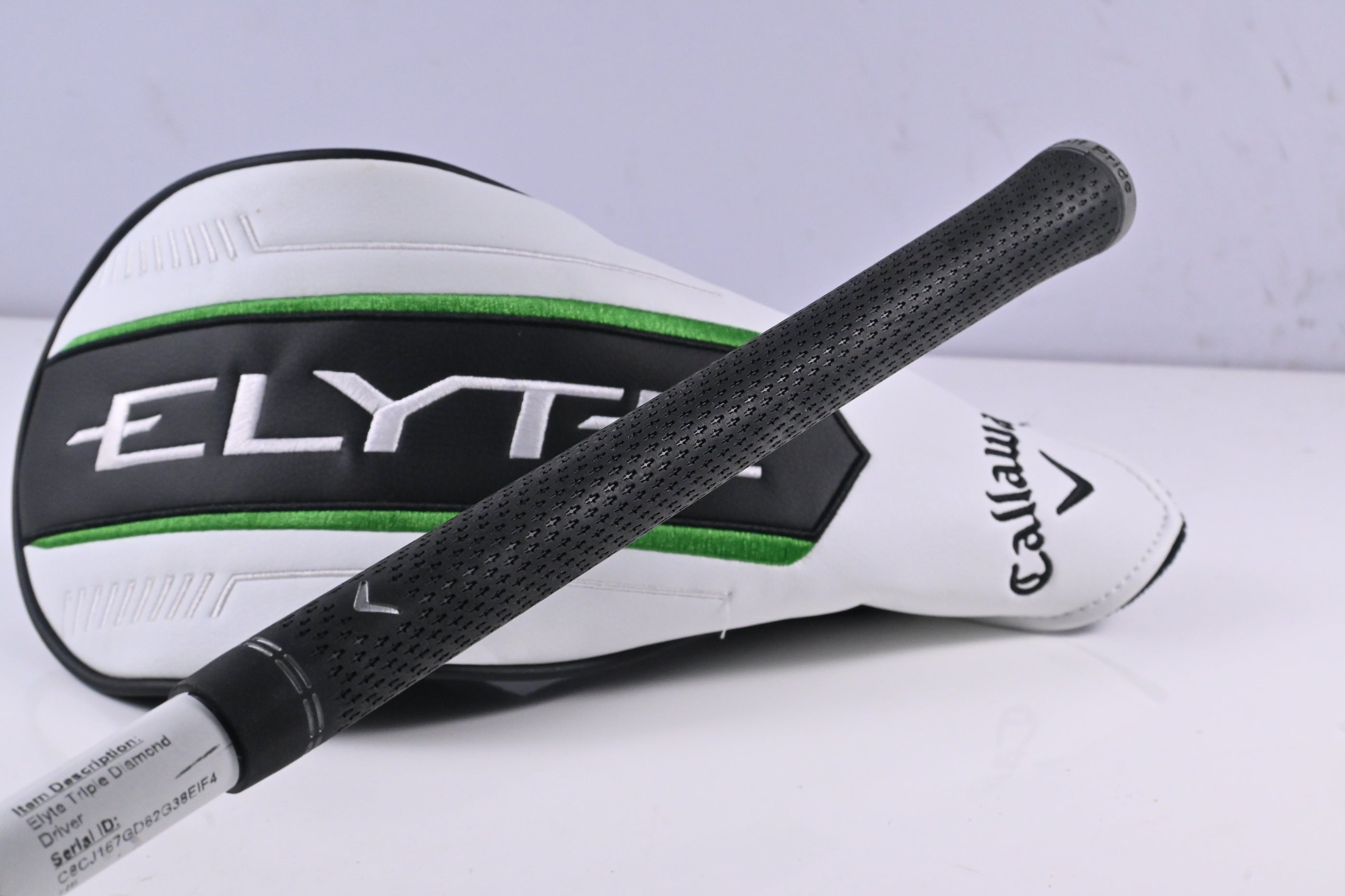 Callaway Elyte Triple Diamond Driver / 9 Degree / Stiff Flex Tensei 1K Black 65