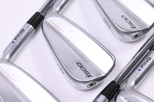 Ping i500 Irons / 3-PW / Blue Dot / Stiff Flex Ping AWT 2.0 Shafts