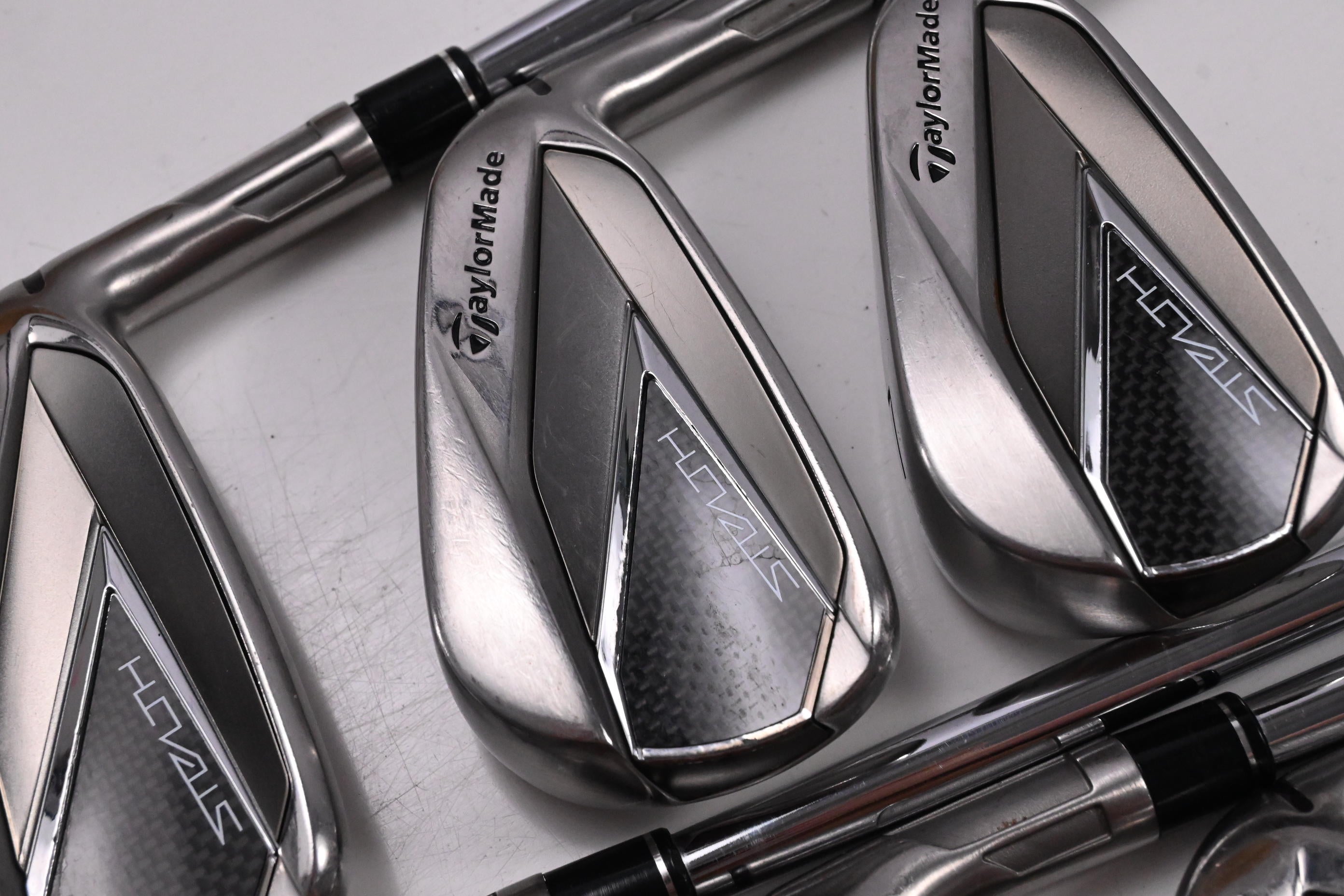 Taylormade Stealth Irons / 4-PW-GW / Stiff Flex KBS Tour-V 110 Shafts