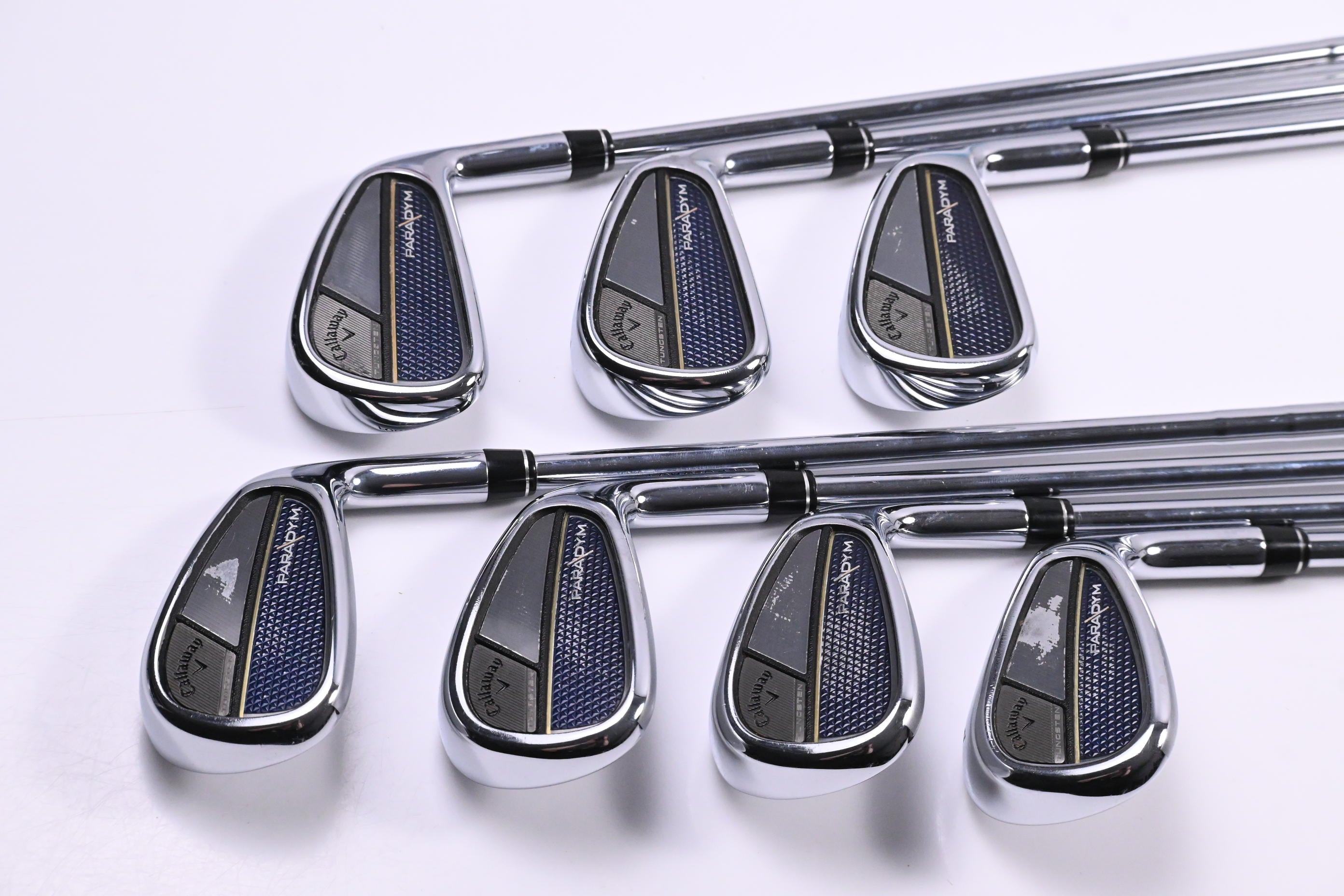 Callaway Paradym Irons / 5-PW+GW / Stiff Flex NS Pro 850 GH Neo Shafts