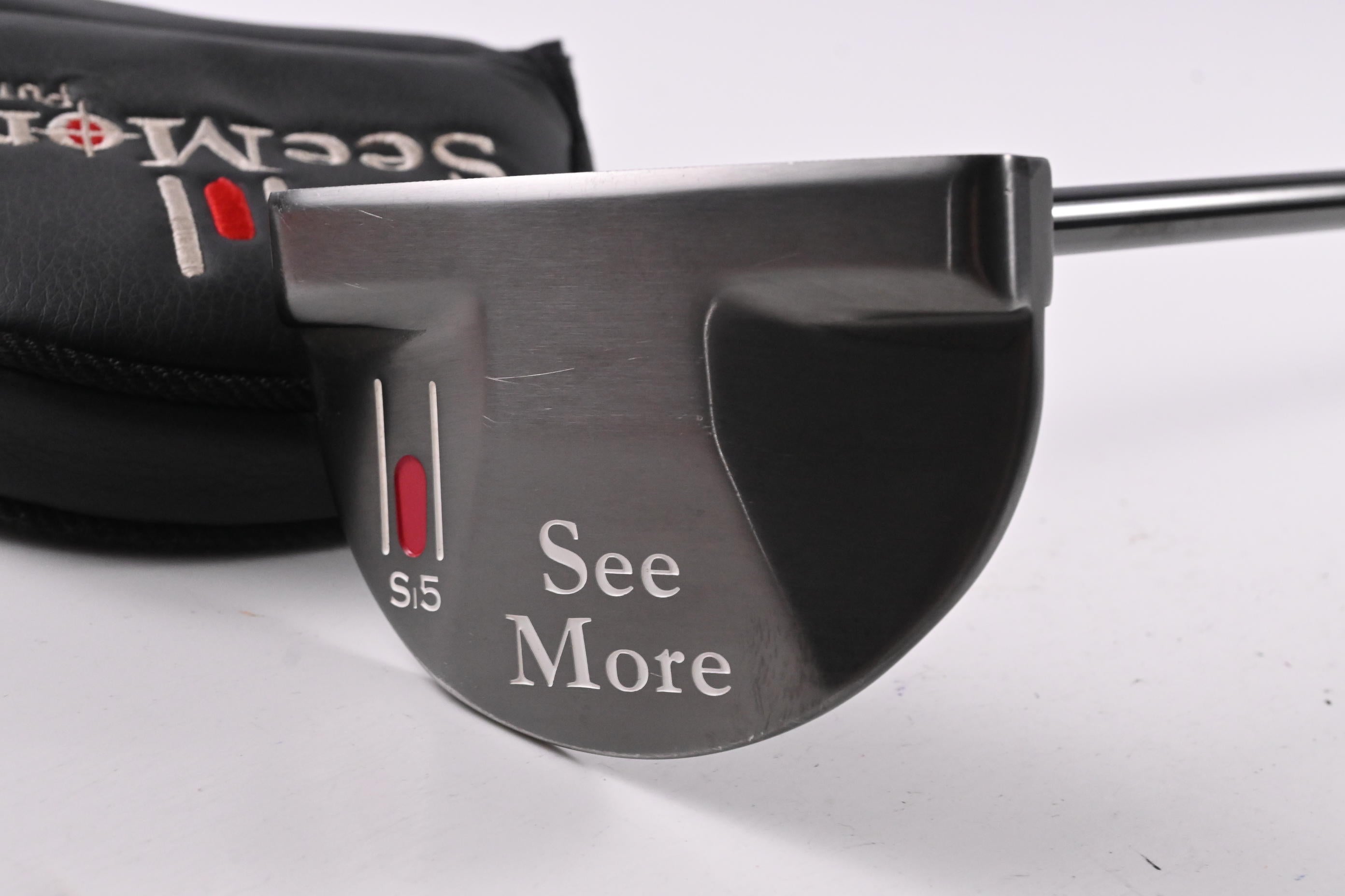 Seemore MFGP2 SS Mallet Black Putter / 35 Inch