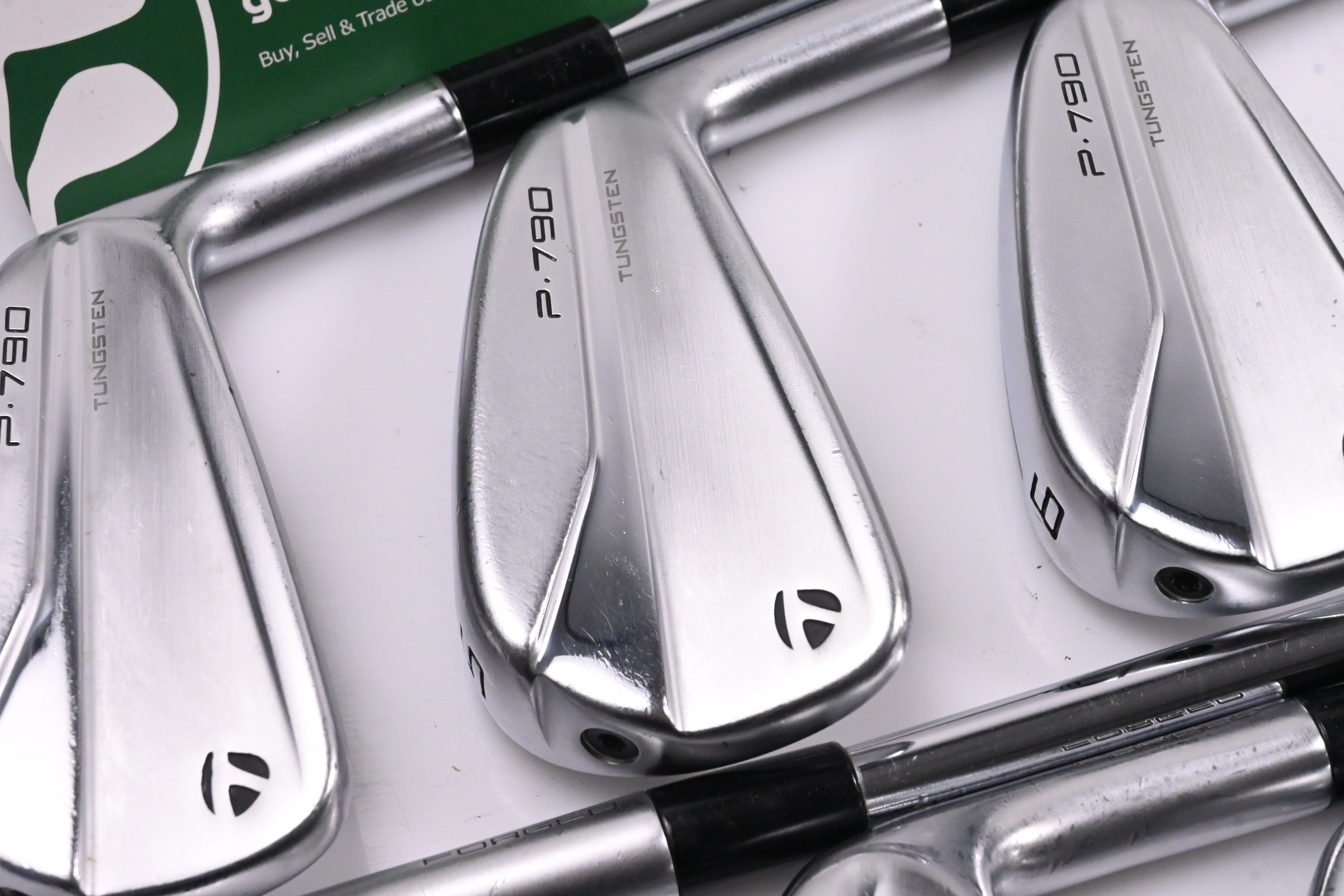 Taylormade P790 2021 Irons / 4-PW+AW / Stiff Flex N.S.PRO 950GH Neo Shafts