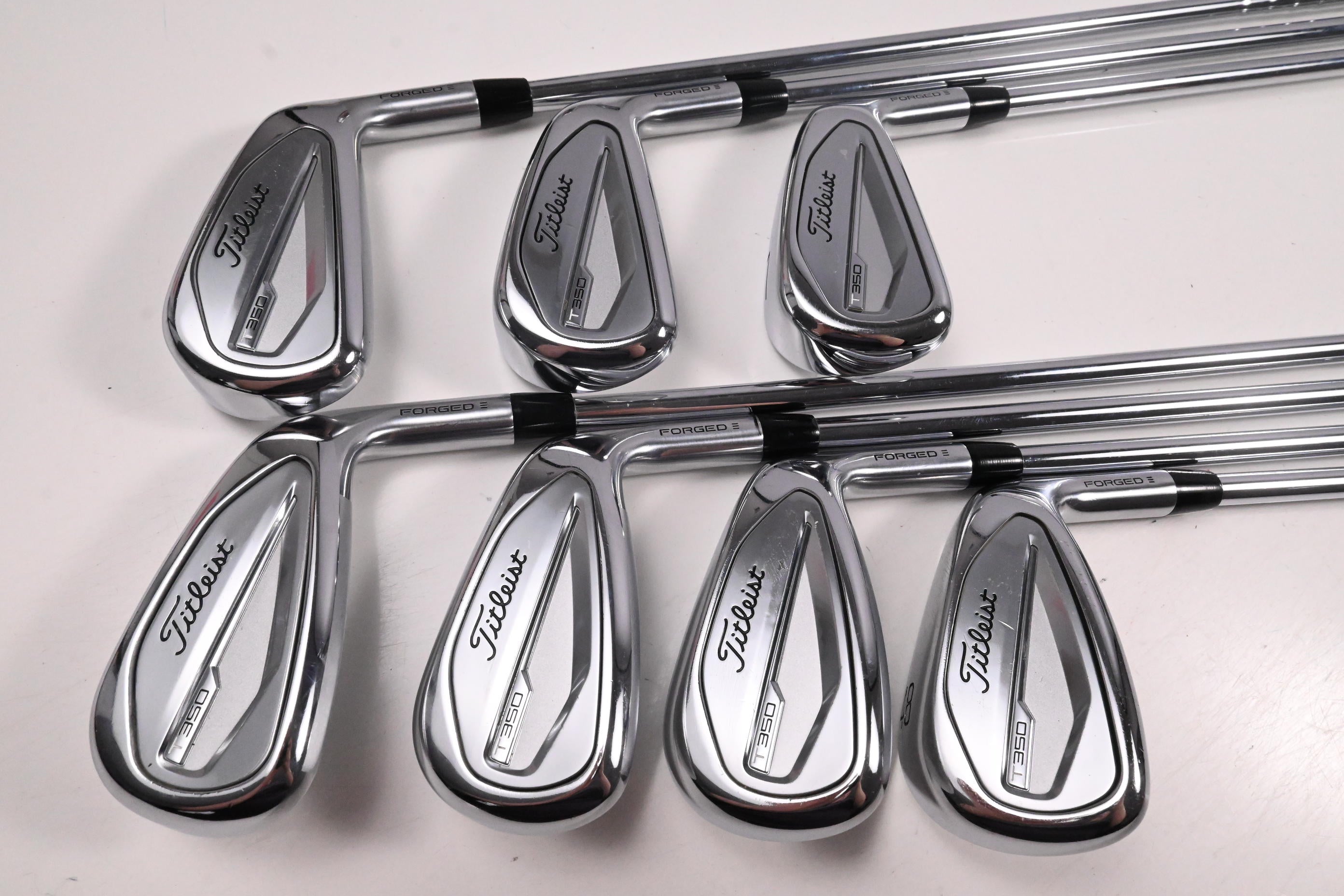 Titleist T350 Irons / 5-PW+48° / Regular Flex AMT Red R300 Shafts