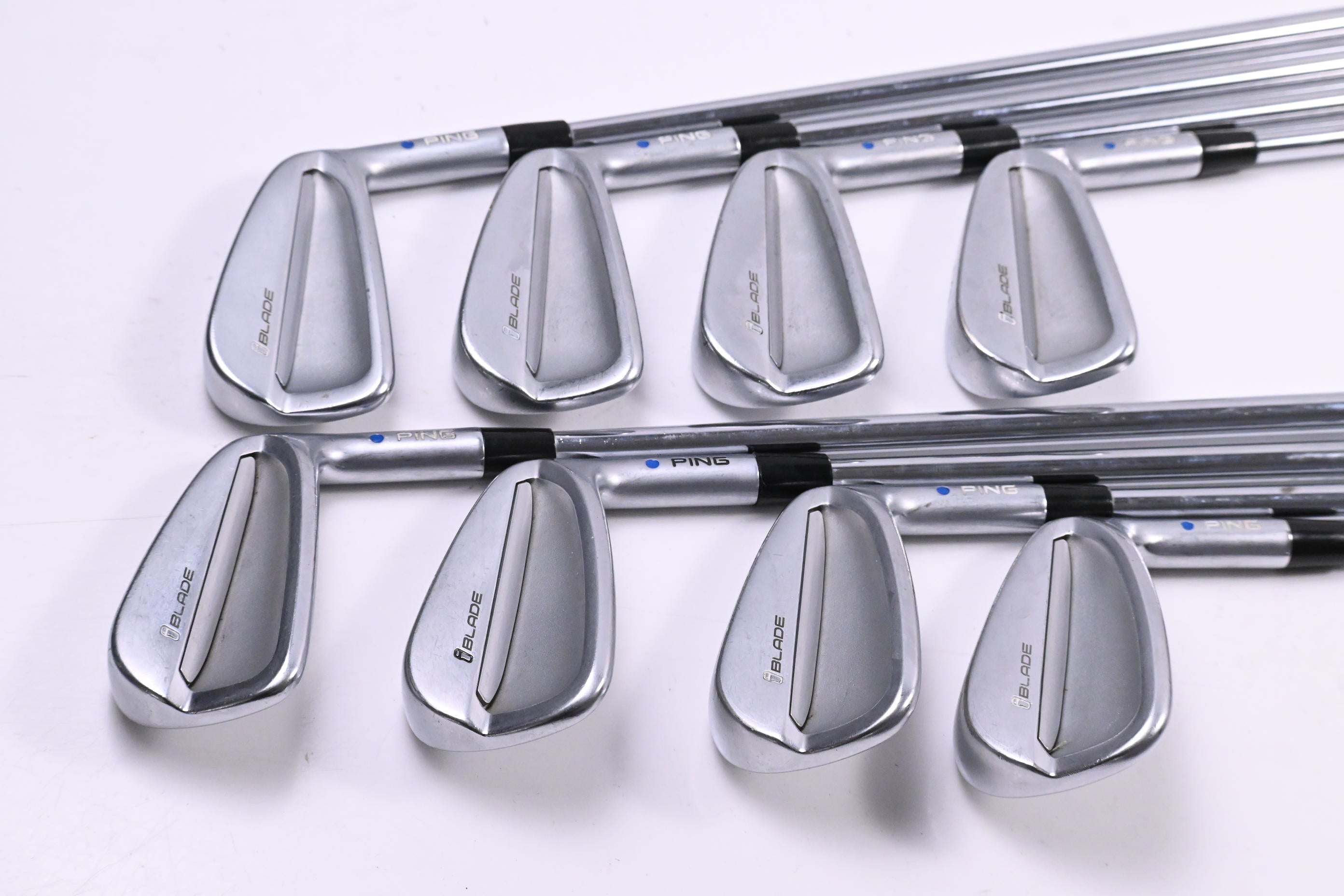 Ping iBlade Irons / 3-PW / Blue Dot / X-Flex Project X Shafts