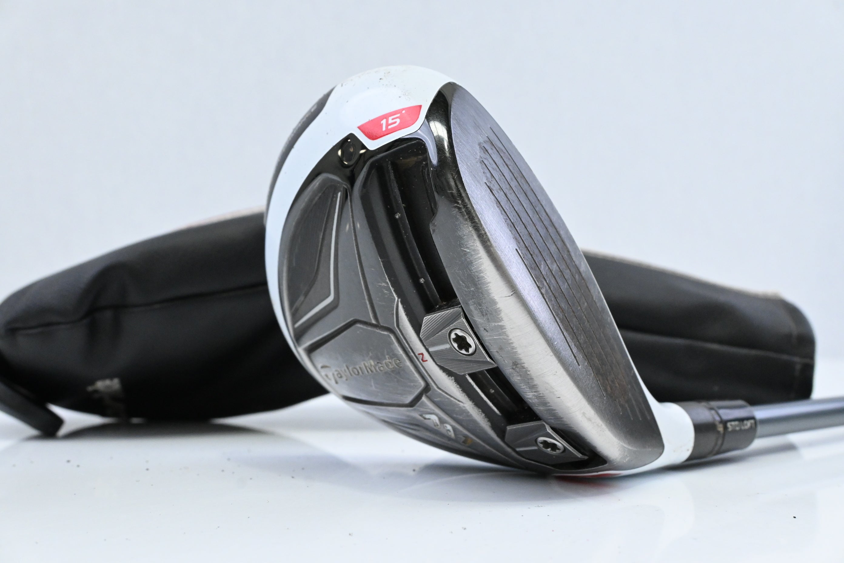 Taylormade M1 2016 #3 Wood / 15 Degree / Regular Flex Matrix Ozik MFS White Tie