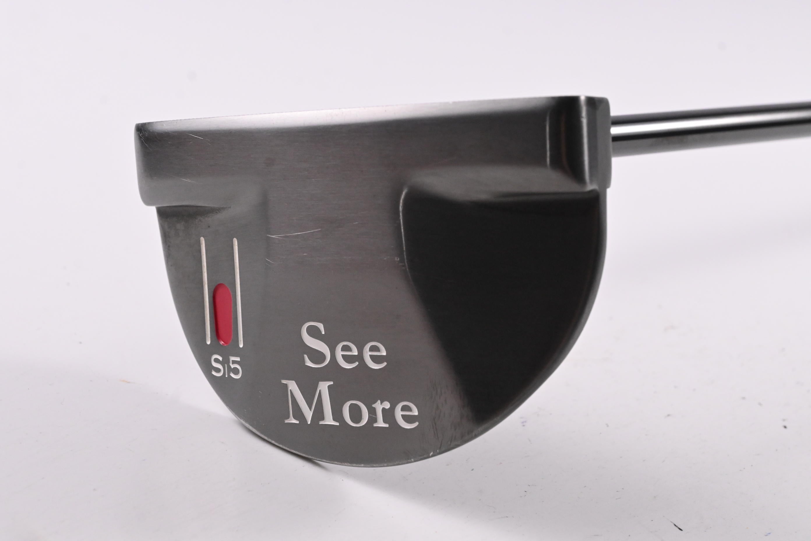 Seemore MFGP2 SS Mallet Black Putter / 35 Inch