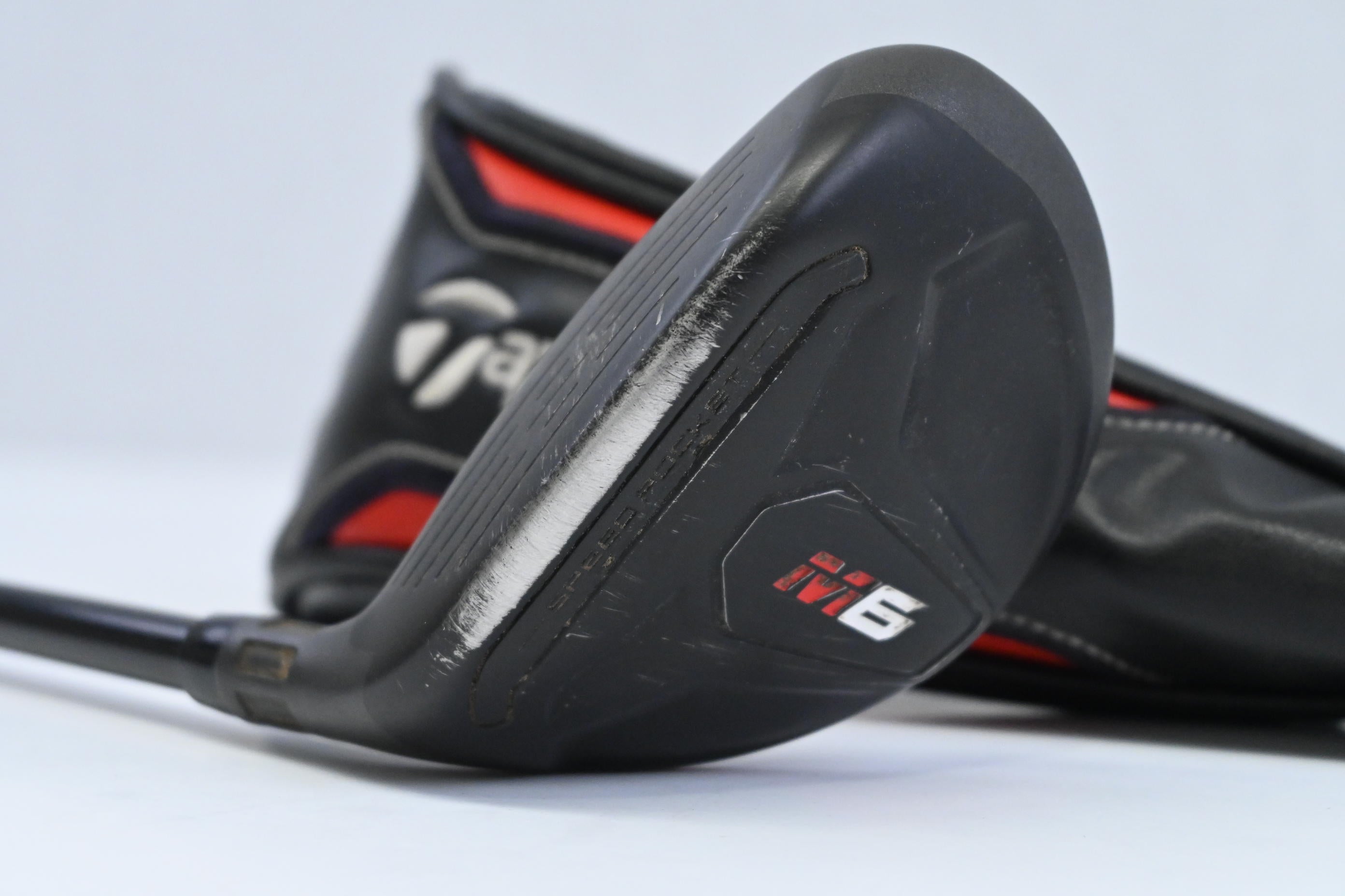 Left Hand Taylormade M6 #3 Hybrid / 19 Degree / Regular Flex Atmos Orange 6