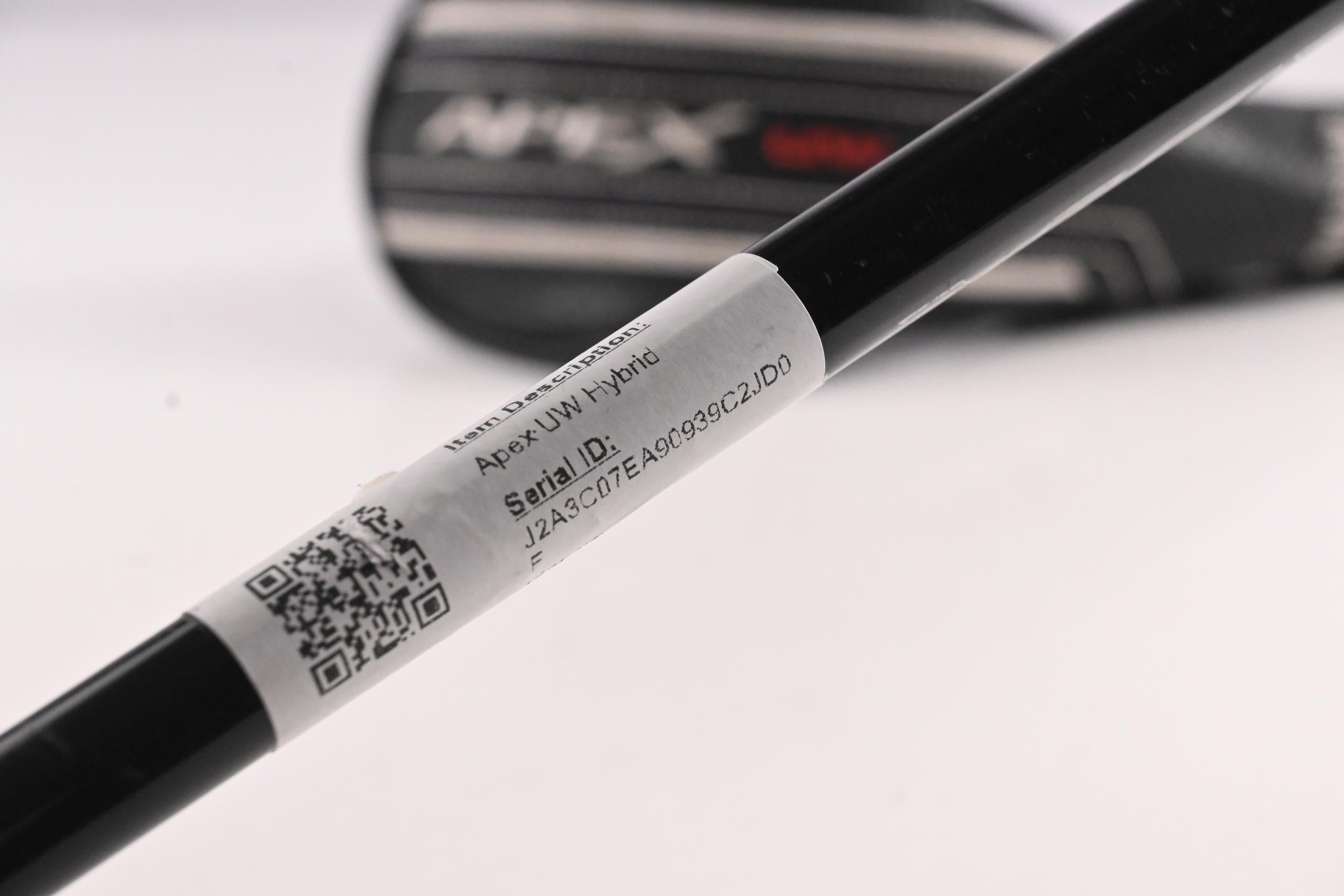 Callaway Apex UW #3 Hybrid / 19 Degree / Stiff Flex HZRDUS RDX Smoke Black 70