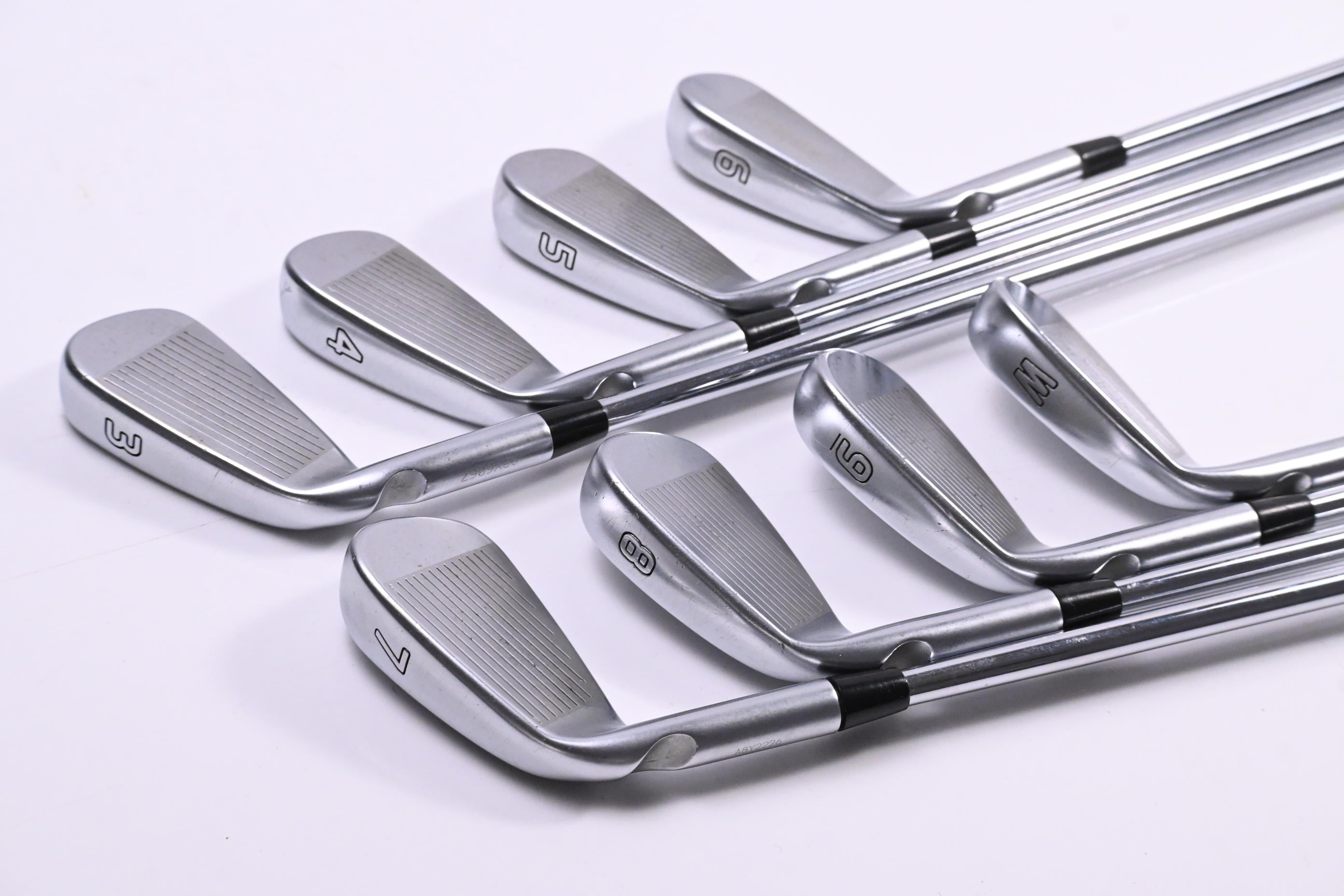 Ping i500 Irons / 3-PW / Blue Dot / Stiff Flex Ping AWT 2.0 Shafts