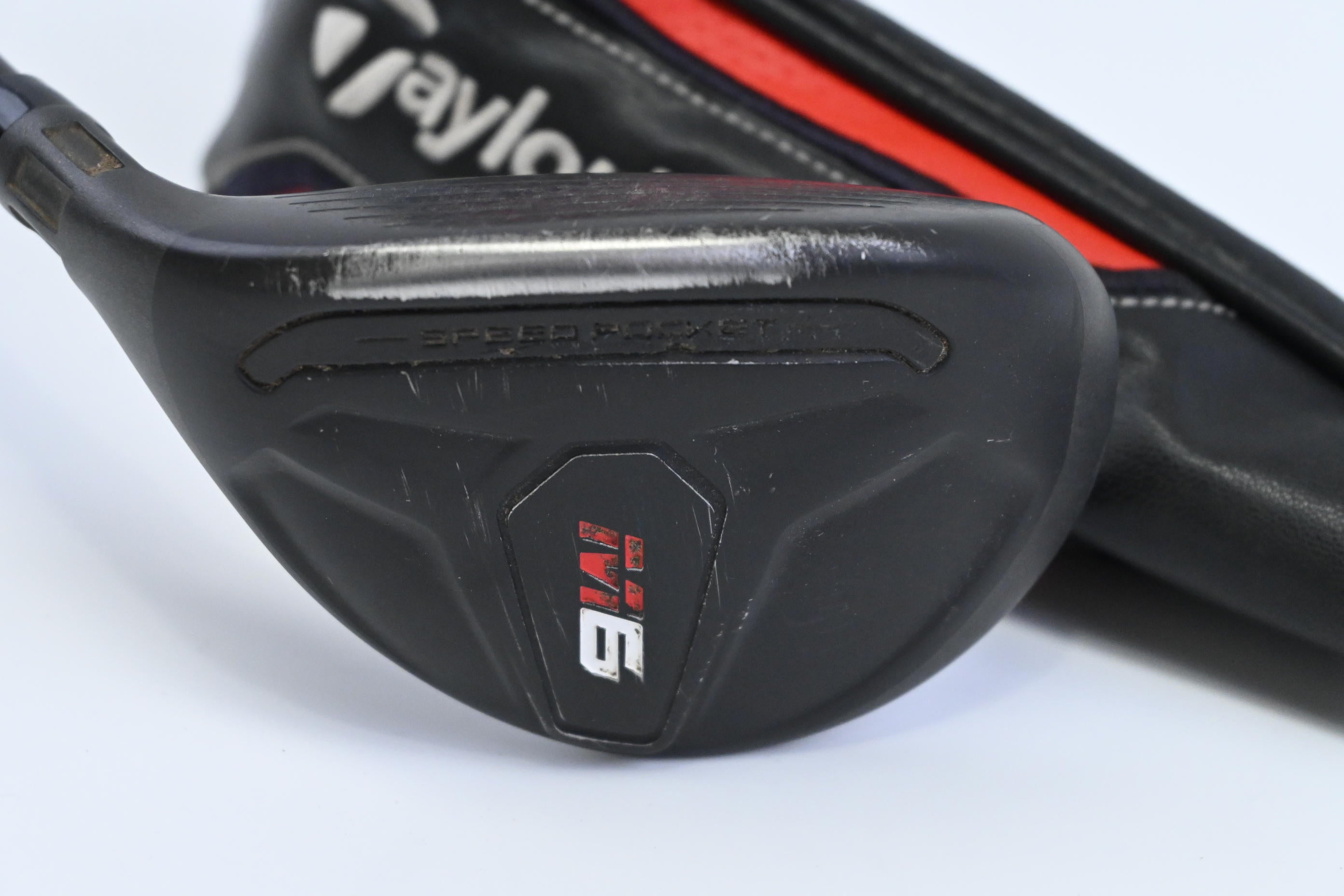 Left Hand Taylormade M6 #3 Hybrid / 19 Degree / Regular Flex Atmos Orange 6
