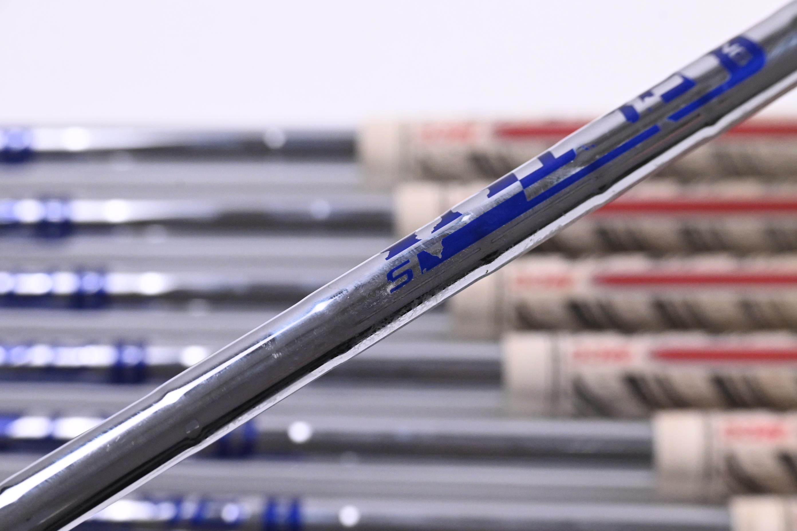 Ping i500 Irons / 3-PW / Blue Dot / Stiff Flex Ping AWT 2.0 Shafts