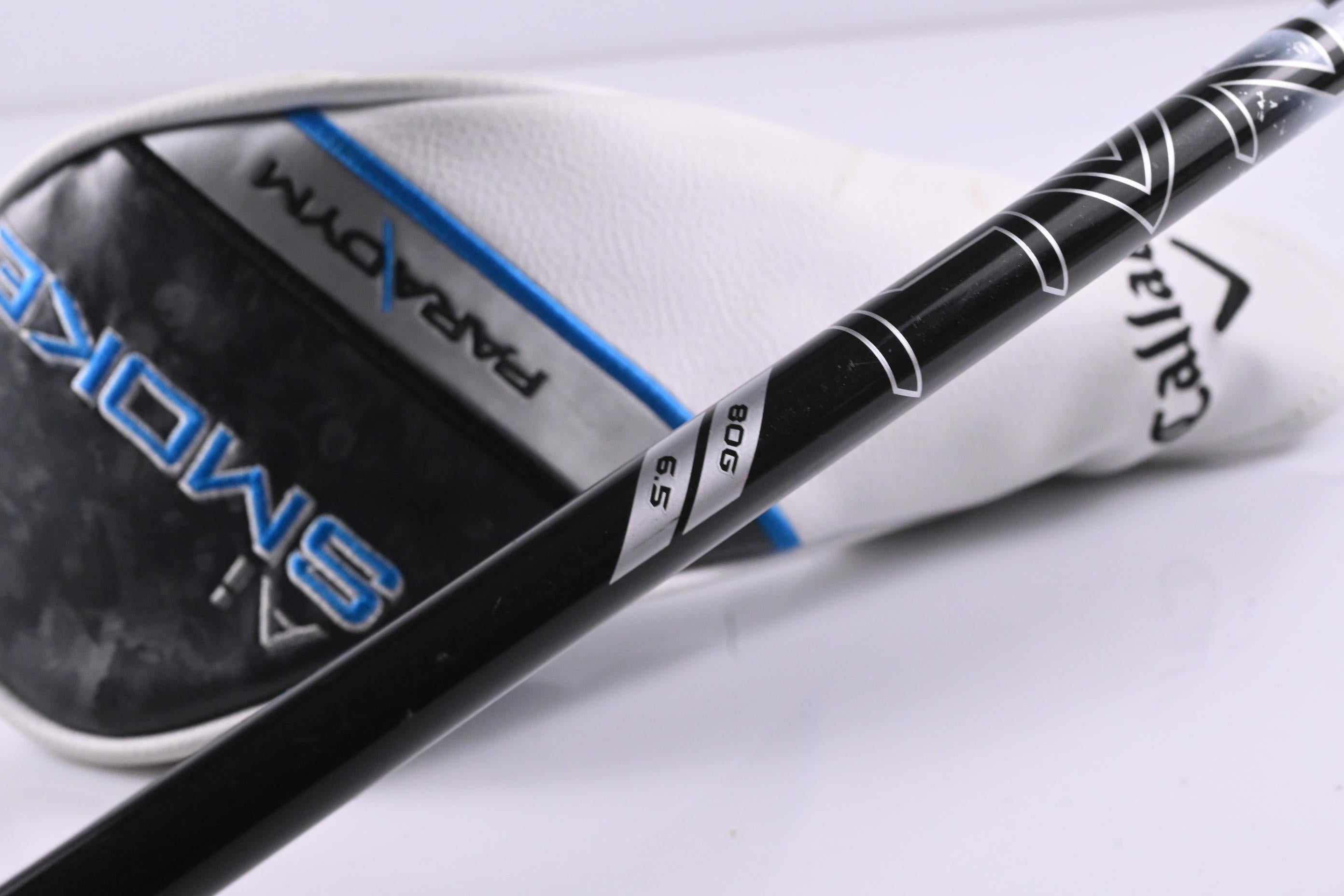 Left Hand Callaway Paradym Ai Smoke Max #3 Wood / 15 Degree / X-Flex Denali