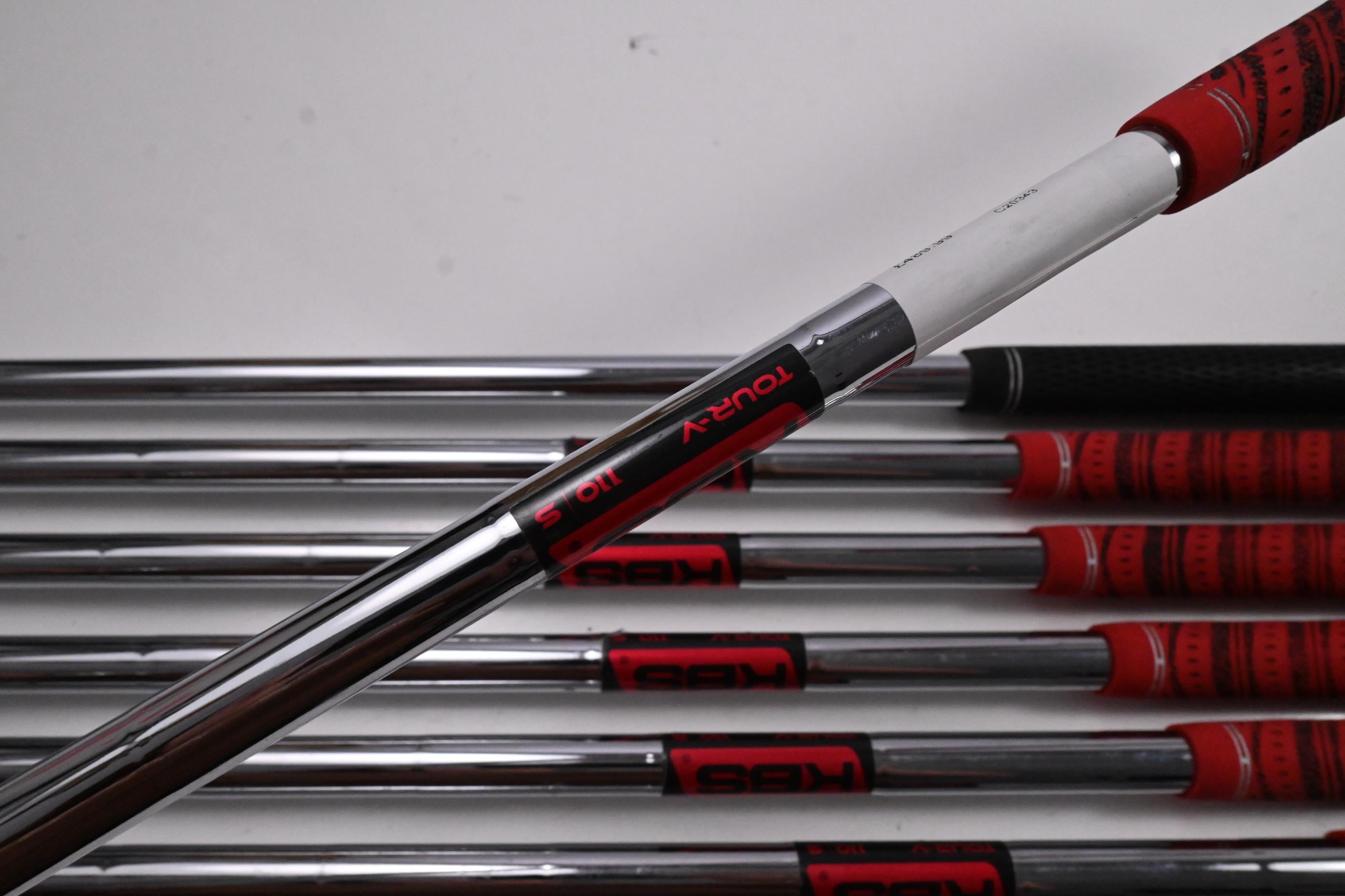 Taylormade Stealth Irons / 4-PW-GW / Stiff Flex KBS Tour-V 110 Shafts