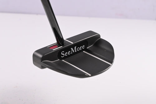 Seemore MFGP2 SS Mallet Black Putter / 35 Inch