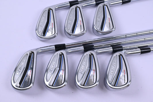 Cobra King Forged One Length Irons / 4-PW / Regular Flex KBS Tour FLT 110