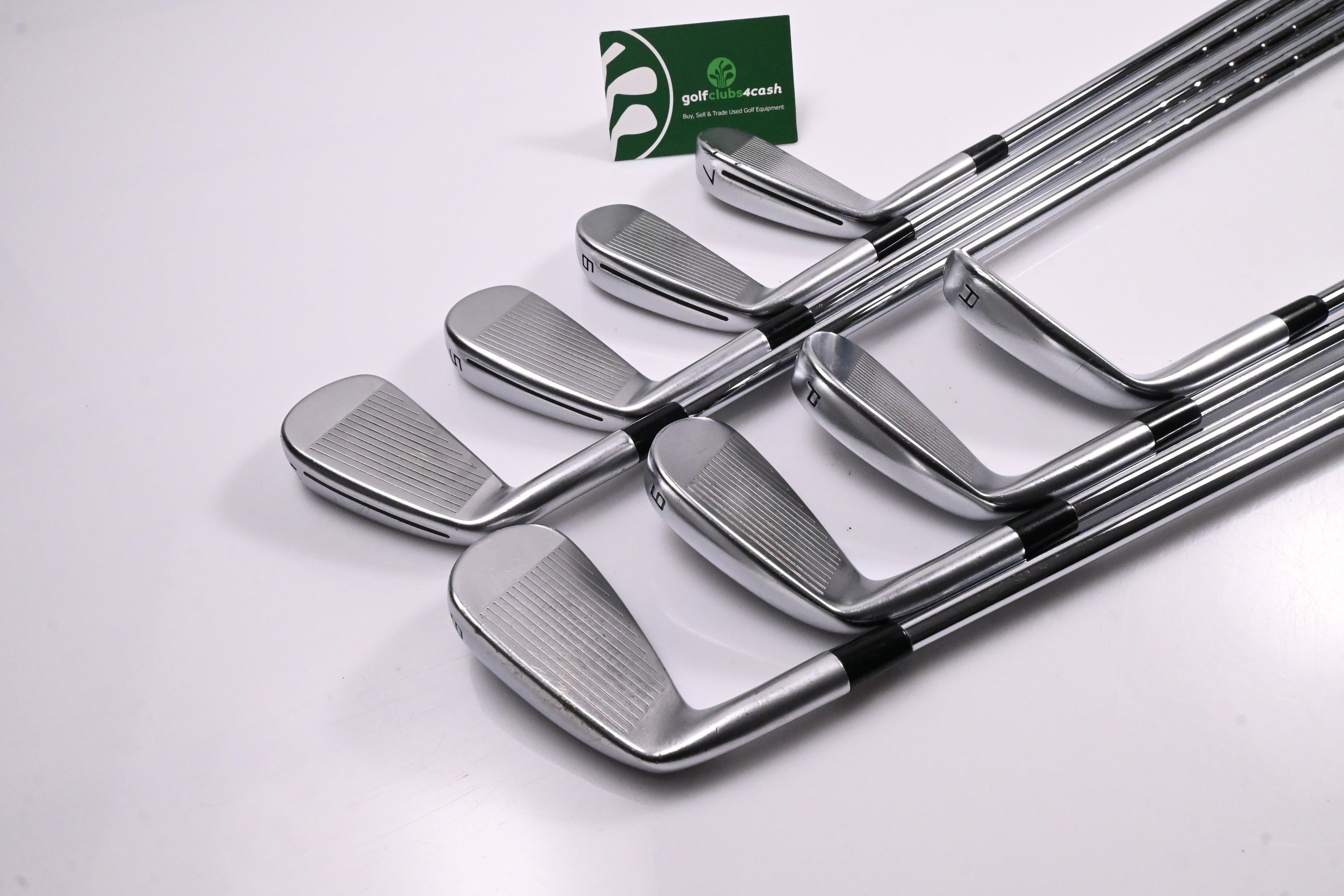 Taylormade P790 2021 Irons / 4-PW+AW / Stiff Flex N.S.PRO 950GH Neo Shafts