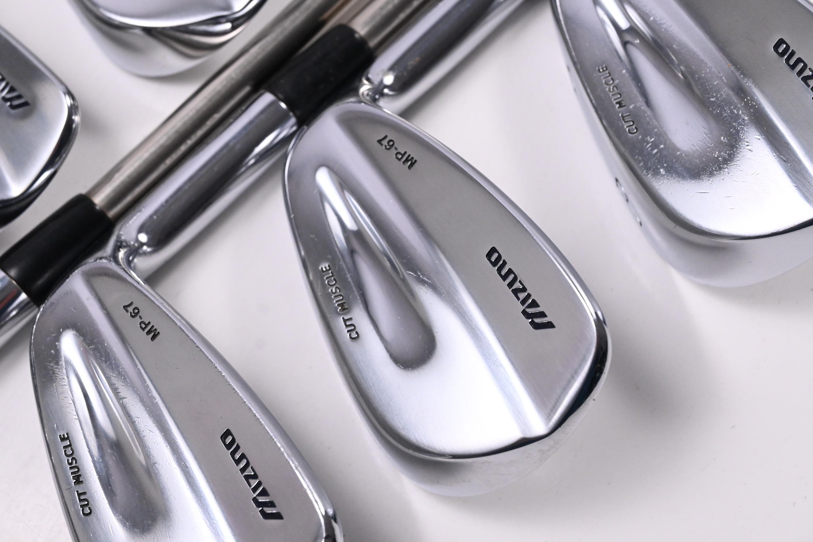 Mizuno MP-67 Irons / 3-PW / Stiff Flex True Temper Black Gold Shafts