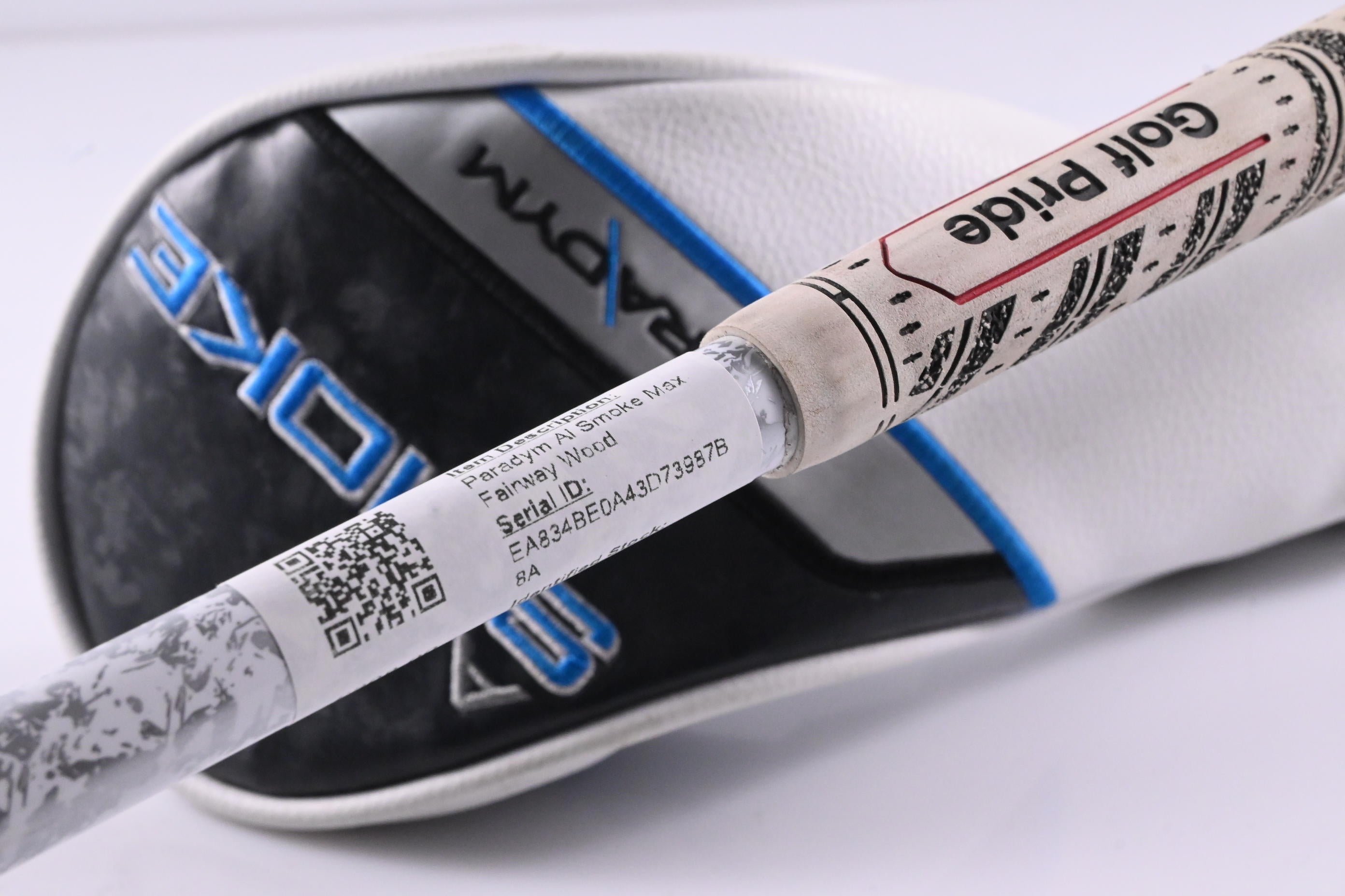 Left Hand Callaway Paradym Ai Smoke Max #3 Wood / 15 Degree / X-Flex Denali