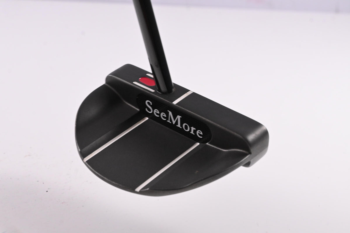 Seemore MFGP2 SS Mallet Black Putter / 35 Inch