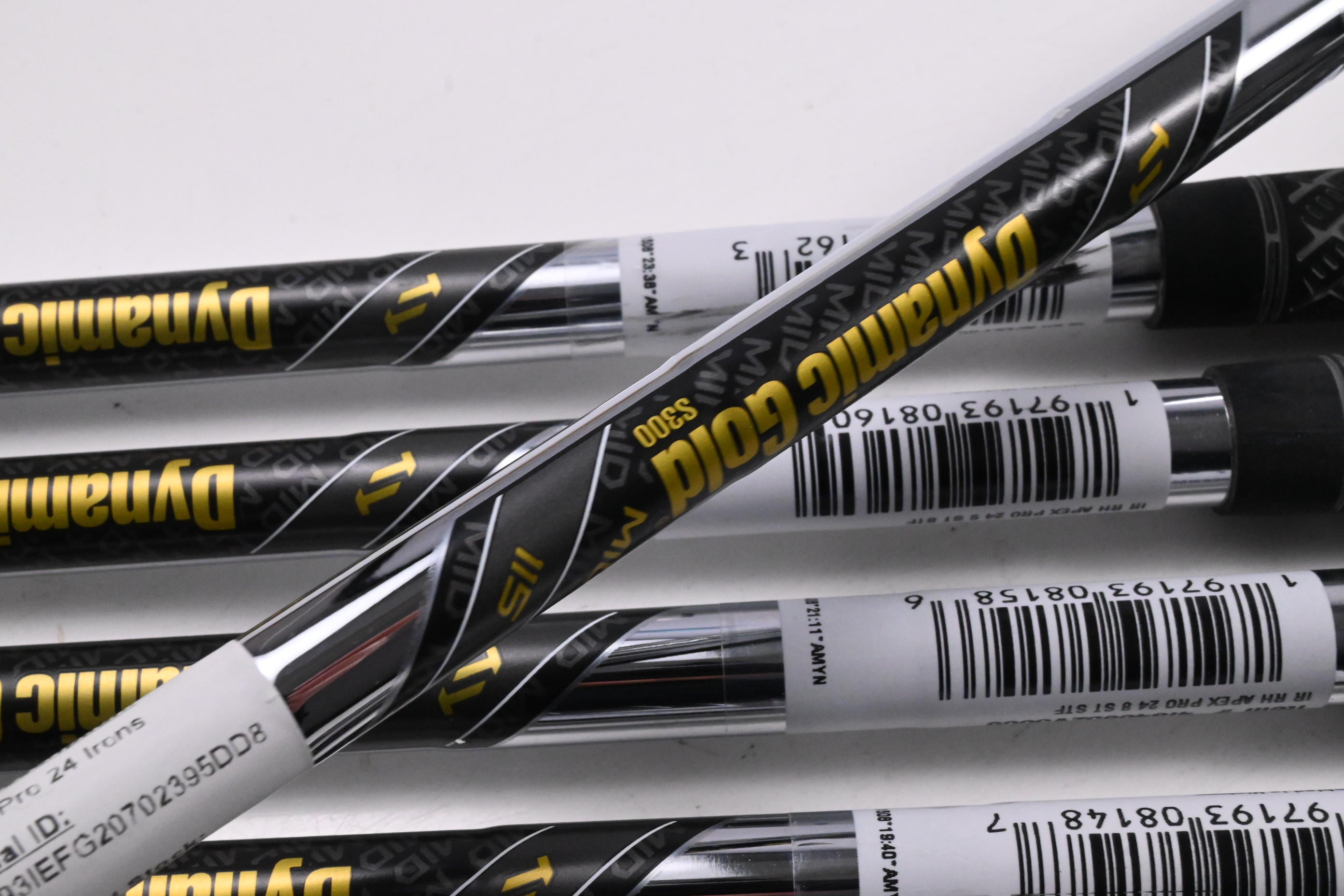 Callaway Apex Pro 24 Irons / 4-PW / Stiff Flex Dynamic Gold 115 S300 Shafts