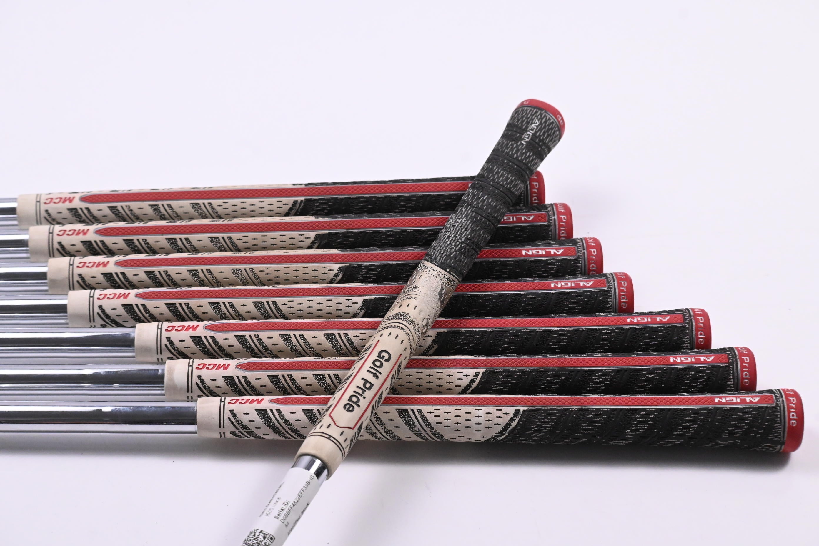 Ping i500 Irons / 3-PW / Blue Dot / Stiff Flex Ping AWT 2.0 Shafts