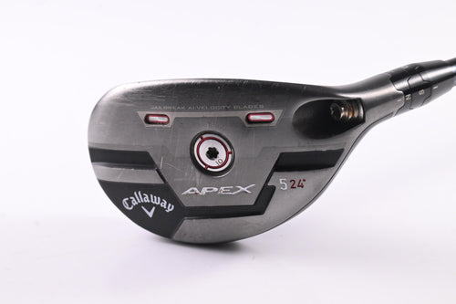 Callaway Apex 21 #5 Hybrid / 24 Degree / Regular Flex UST Recoil Dart 75 Shaft