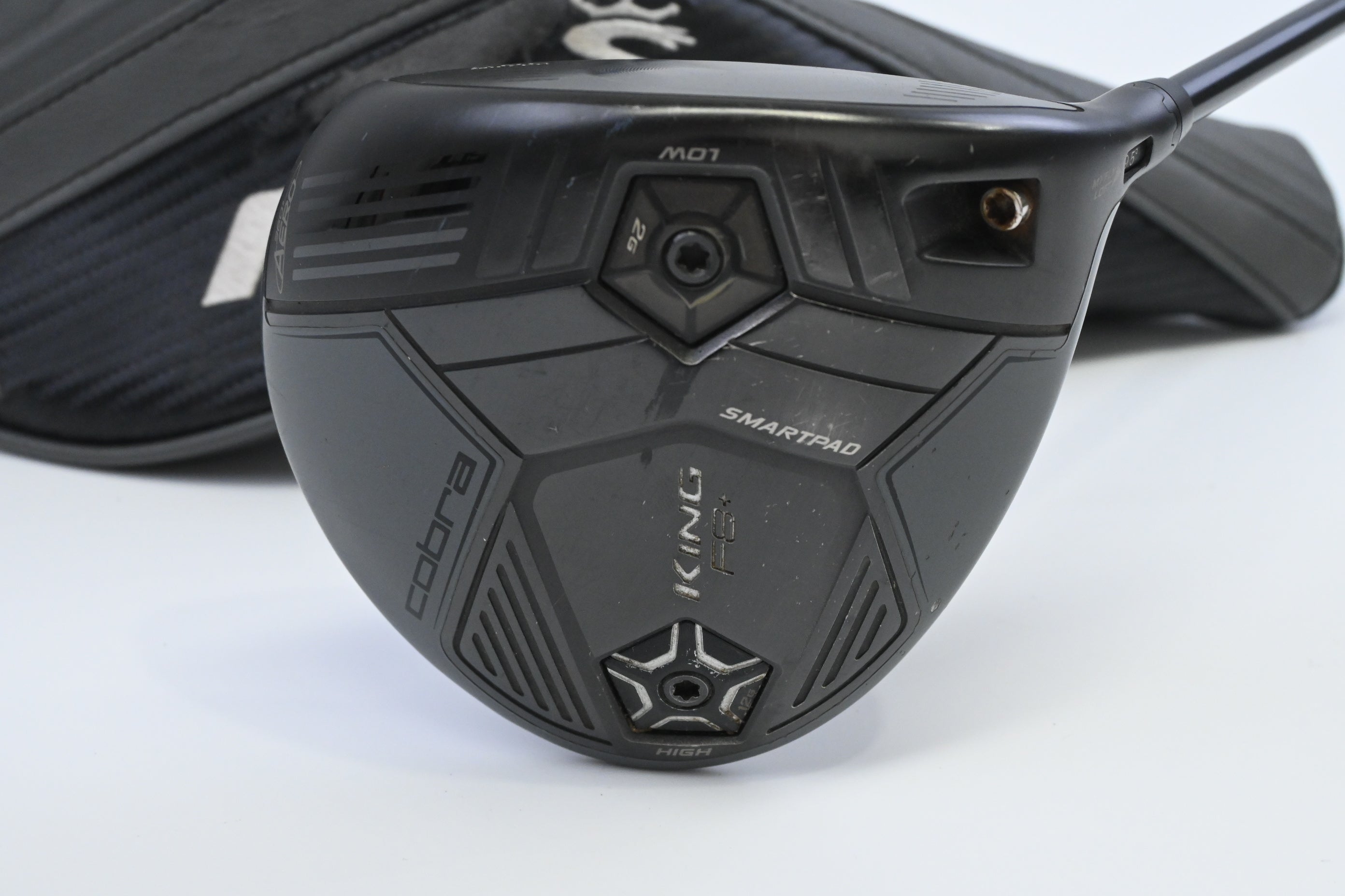 Cobra King F8+ Driver / 8-11 Degree / Stiff Flex HZRDUS Yellow 76 Shaft