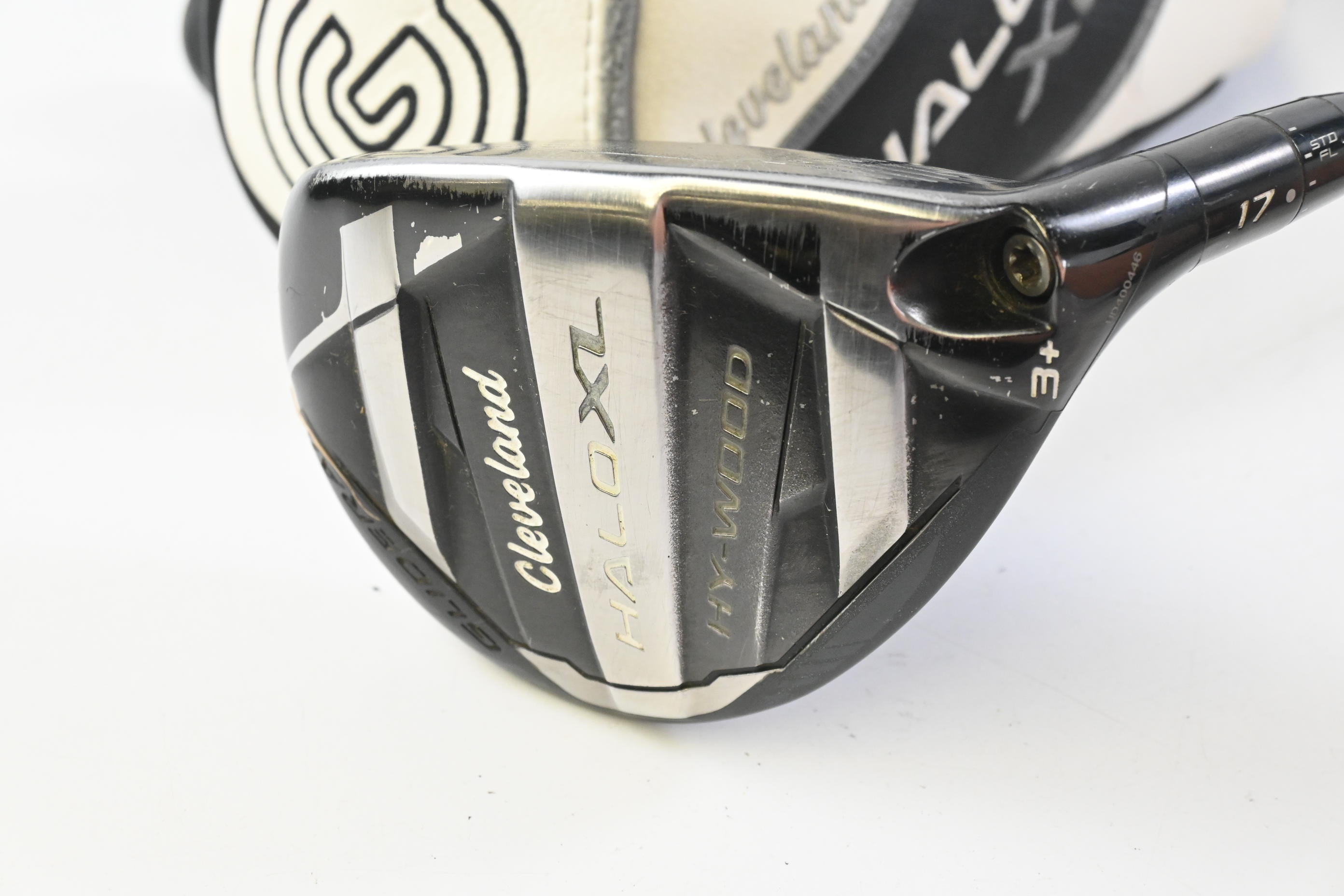 Cleveland Halo XL Hy-Wood #3+ Hybrid / 17 Degree / Stiff Flex Tensei AV Blue 65