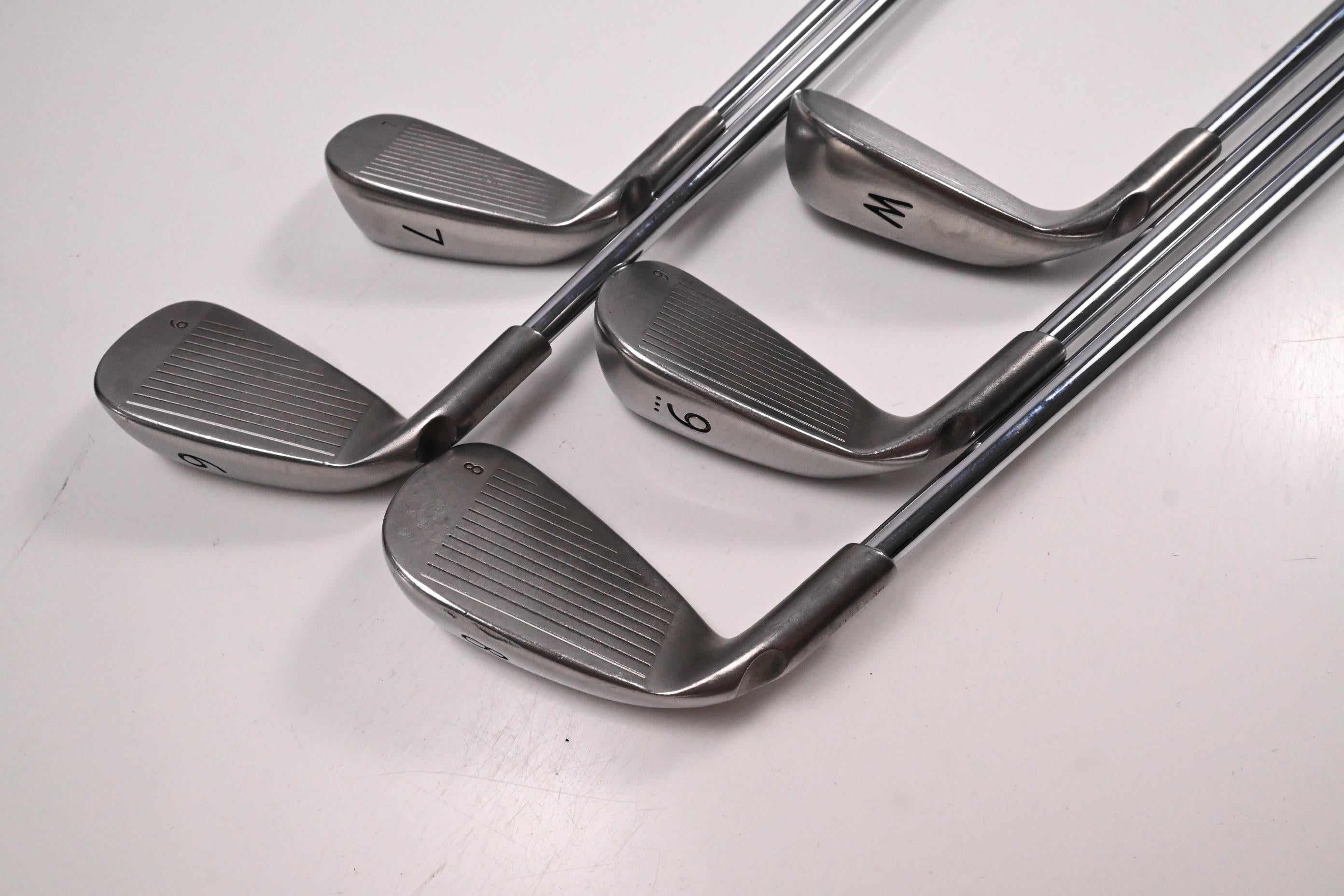 Ping G15 Irons / 6-PW / Green Dot / Regular Flex Ping AWT Shafts