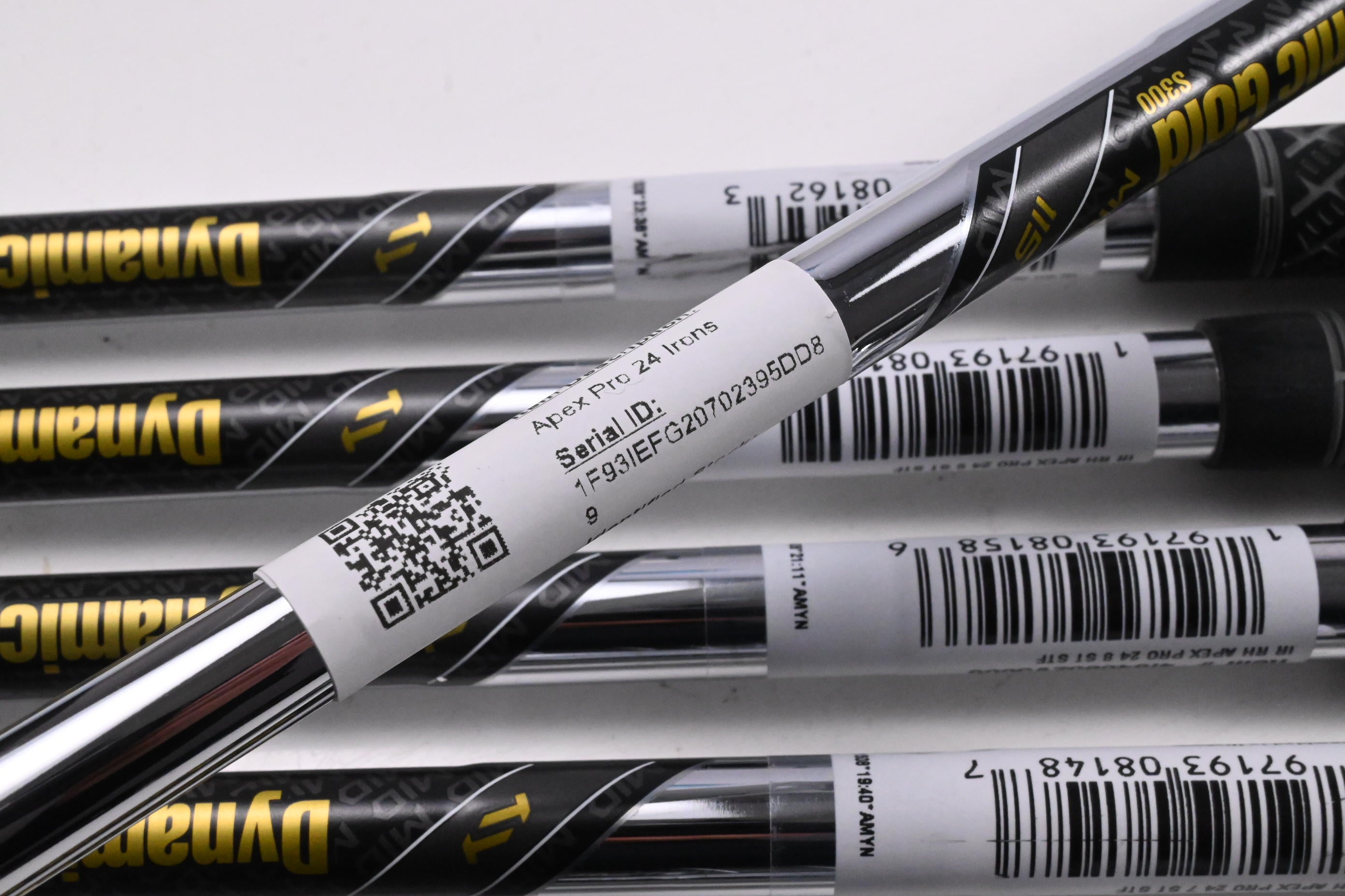 Callaway Apex Pro 24 Irons / 4-PW / Stiff Flex Dynamic Gold 115 S300 Shafts