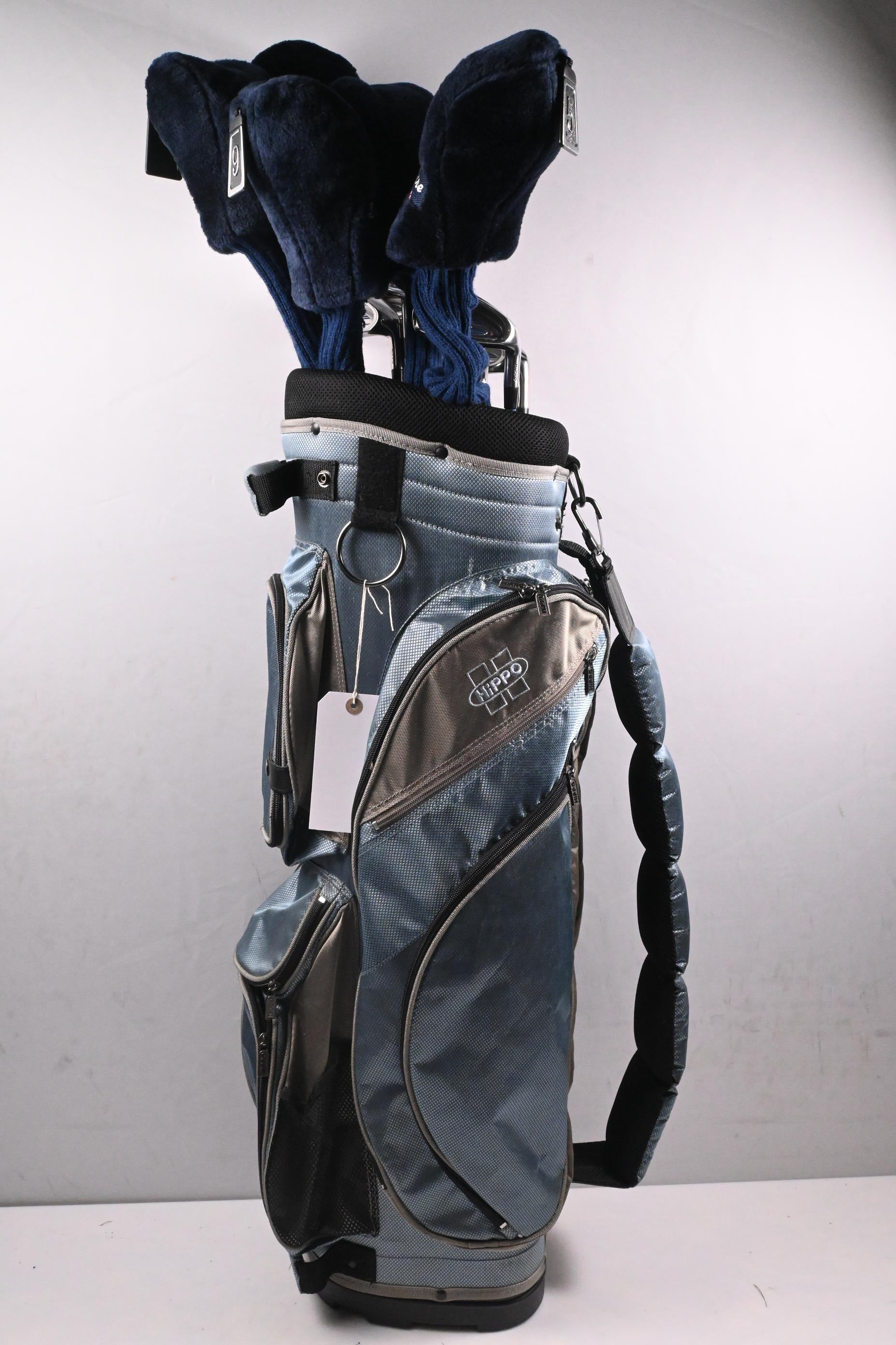 Ladies Hippo Sapphire Package Set / Woods, Irons, Bag