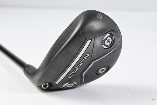 Left Hand Cobra King Tec 2023 #3 Hybrid / 19 Degree / Stiff Flex HZRDUS Black 90