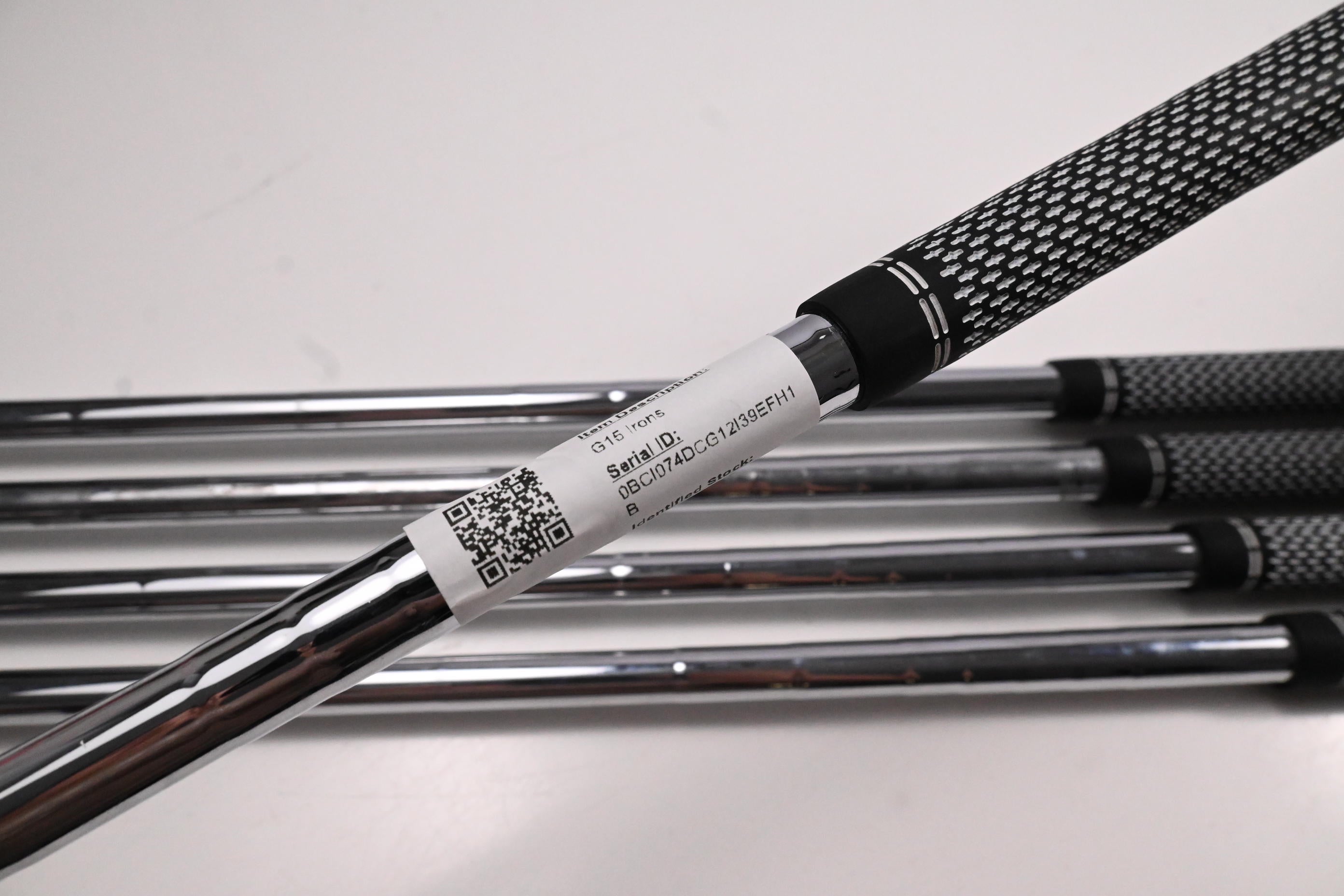 Ping G15 Irons / 6-PW / Green Dot / Regular Flex Ping AWT Shafts