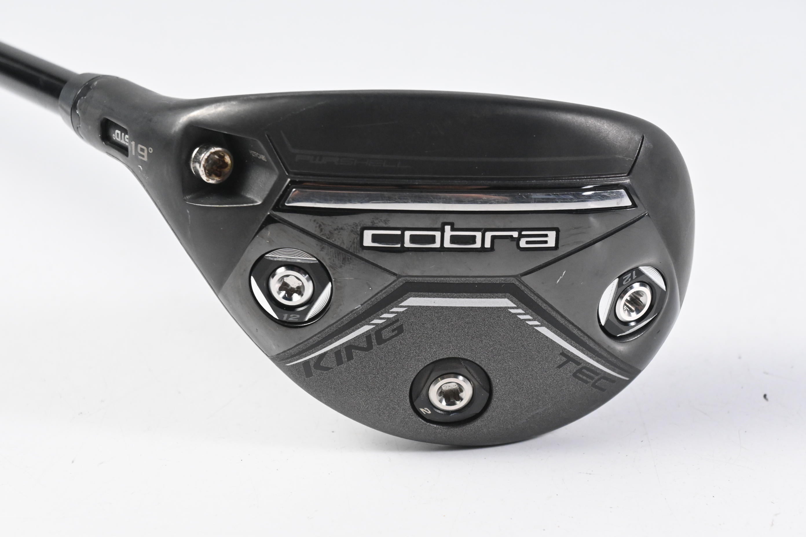 Left Hand Cobra King Tec 2023 #3 Hybrid / 19 Degree / Stiff Flex HZRDUS Black 90