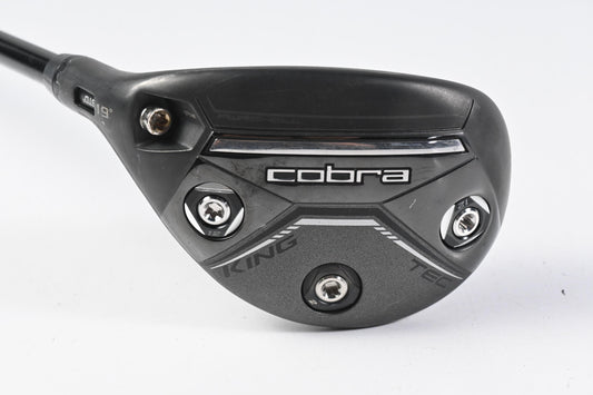 Left Hand Cobra King Tec 2023 #3 Hybrid / 19 Degree / Stiff Flex HZRDUS Black 90