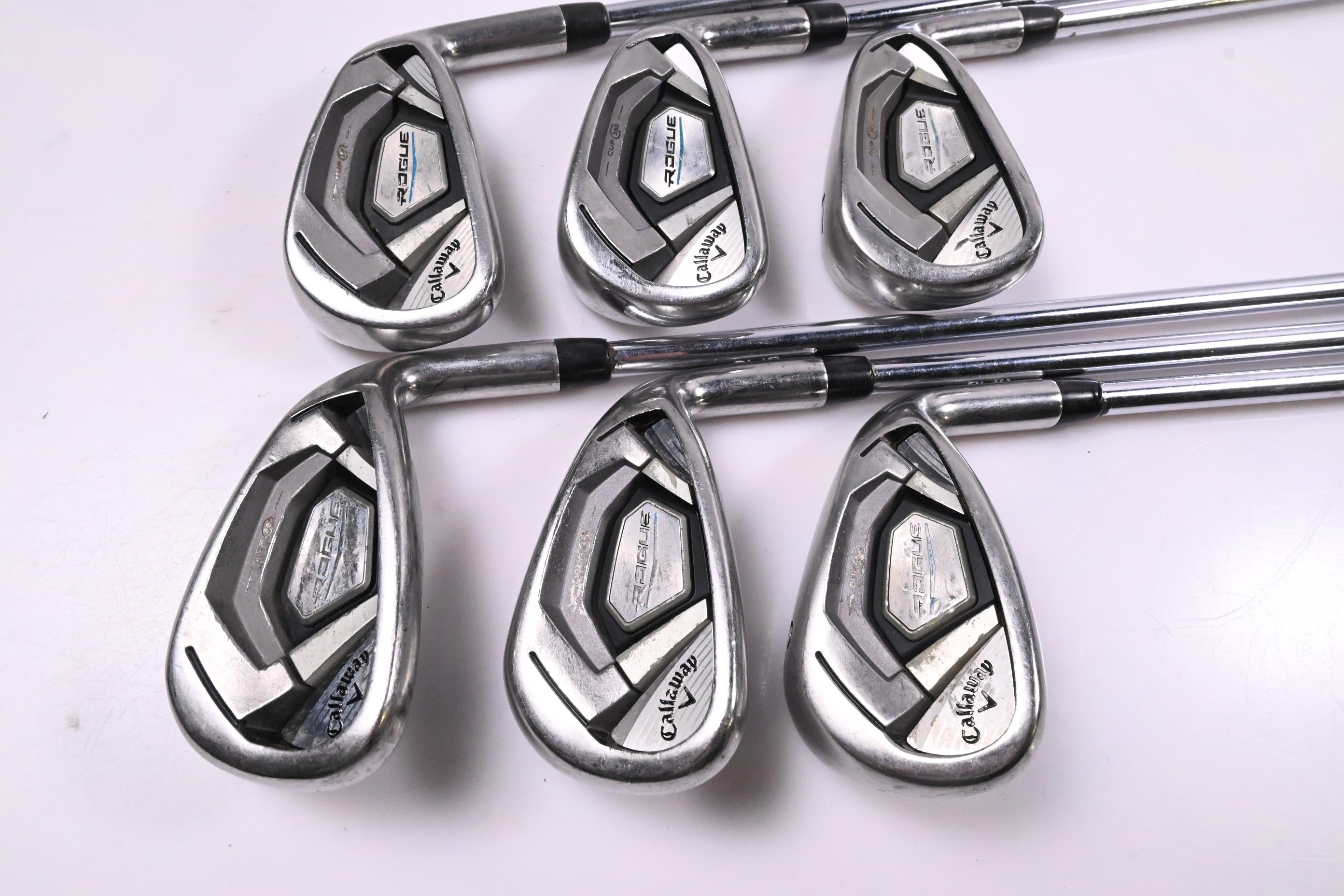 Callaway Rogue Irons / 5-PW / Stiff Flex XP ST15 105 S300 Shafts