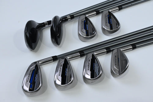 Cobra Max Irons / 4-5H+6-PW+SW / Regular Flex Matrix MFS White Tie X4 58 Shafts