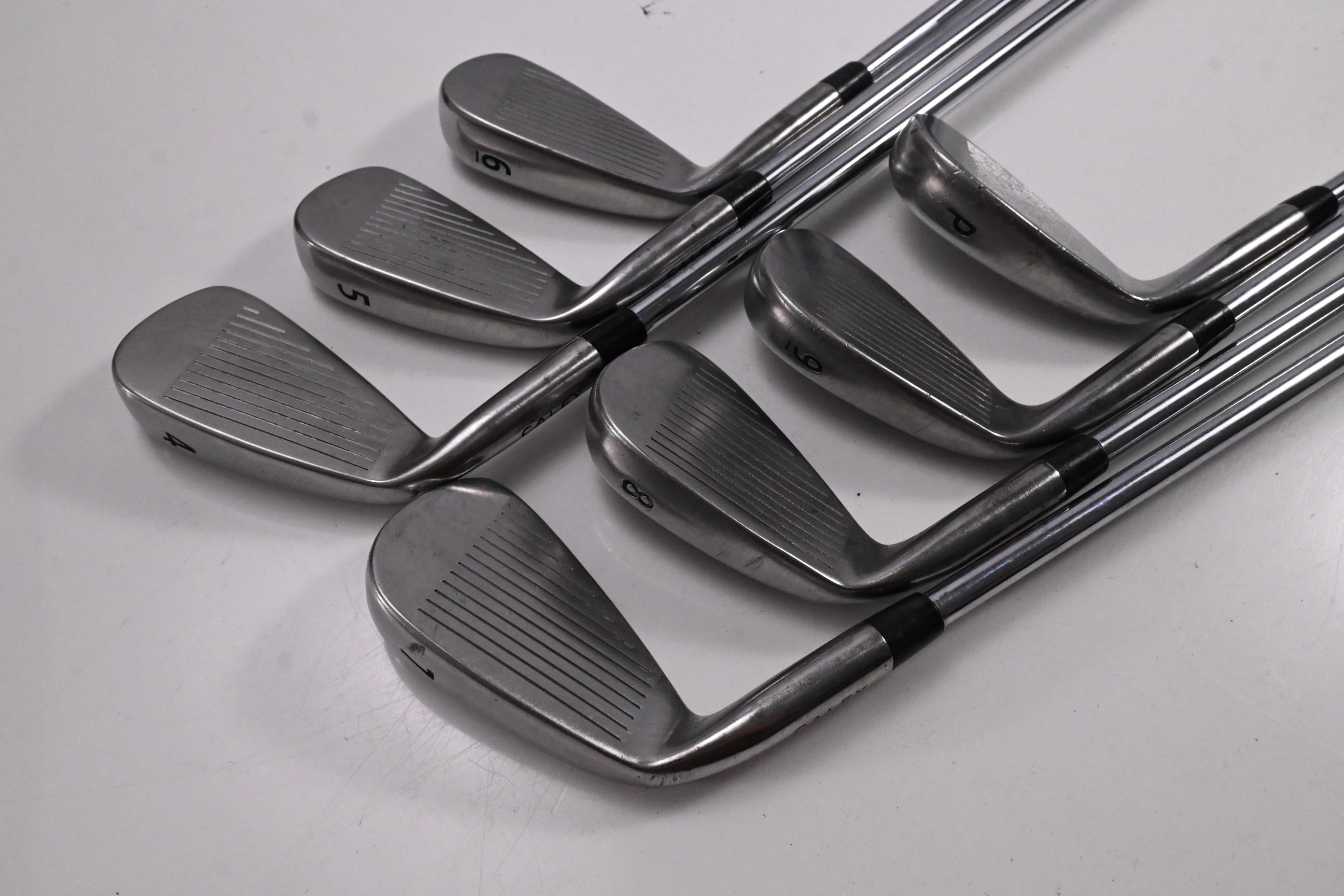 Caley Irons / 4-PW / Stiff Flex Steel Shafts