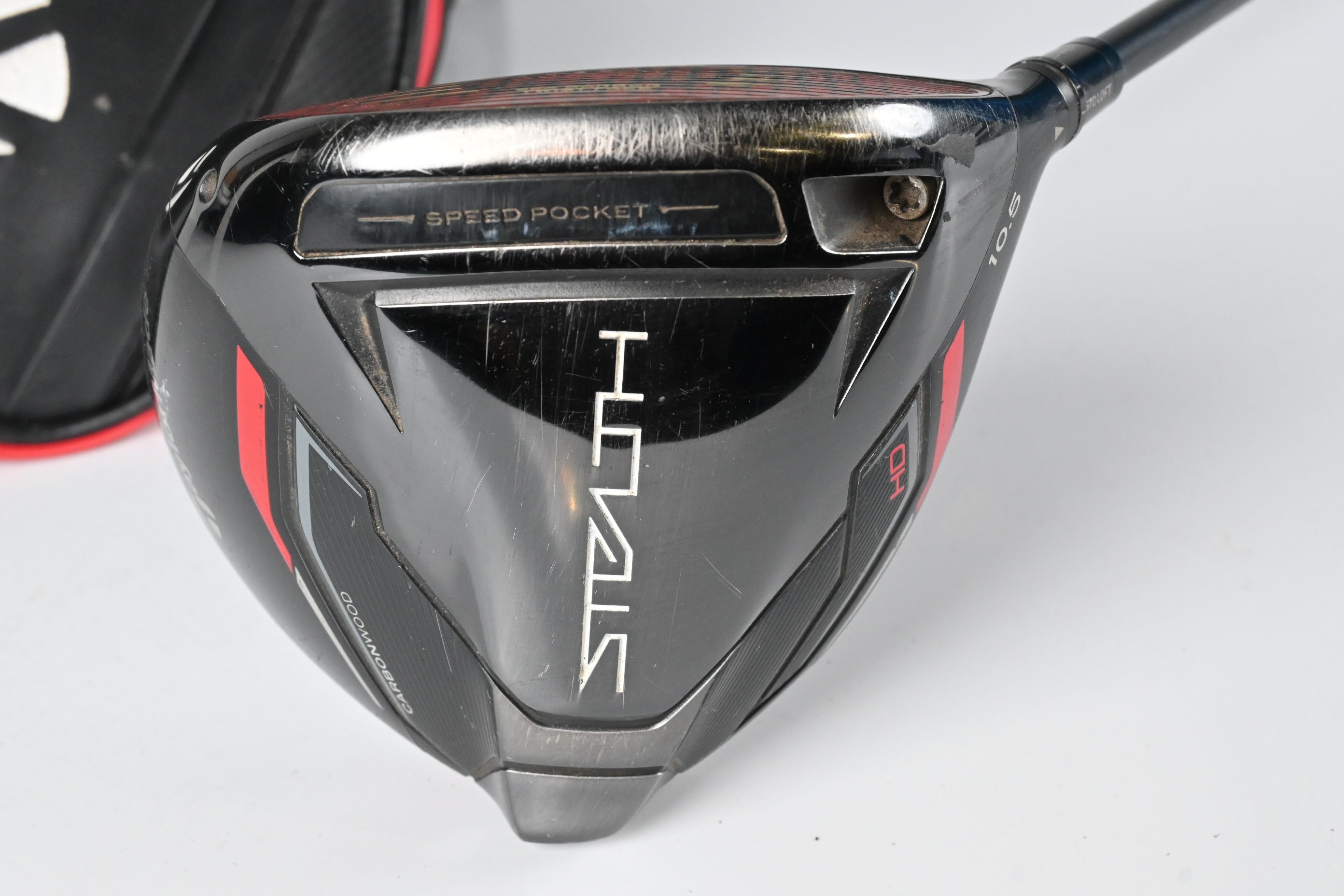Taylormade Stealth Driver / 10.5 Degree / Stiff Flex HZRDUS Black 60 Shaft