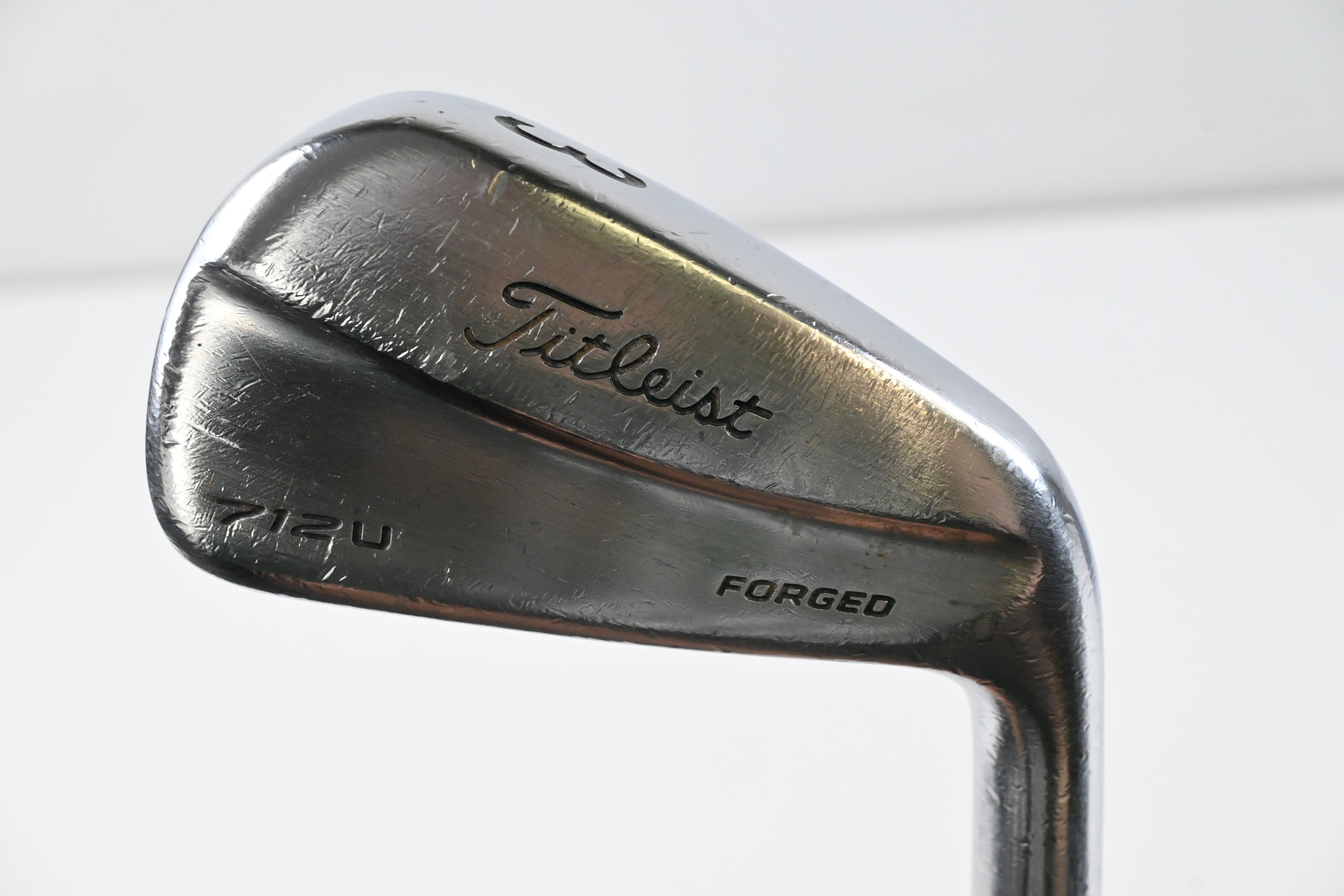 Titleist 712U #3 Iron / 21 Degree / Stiff Flex Miyazaki Kaula Tour Issue 8 Shaft