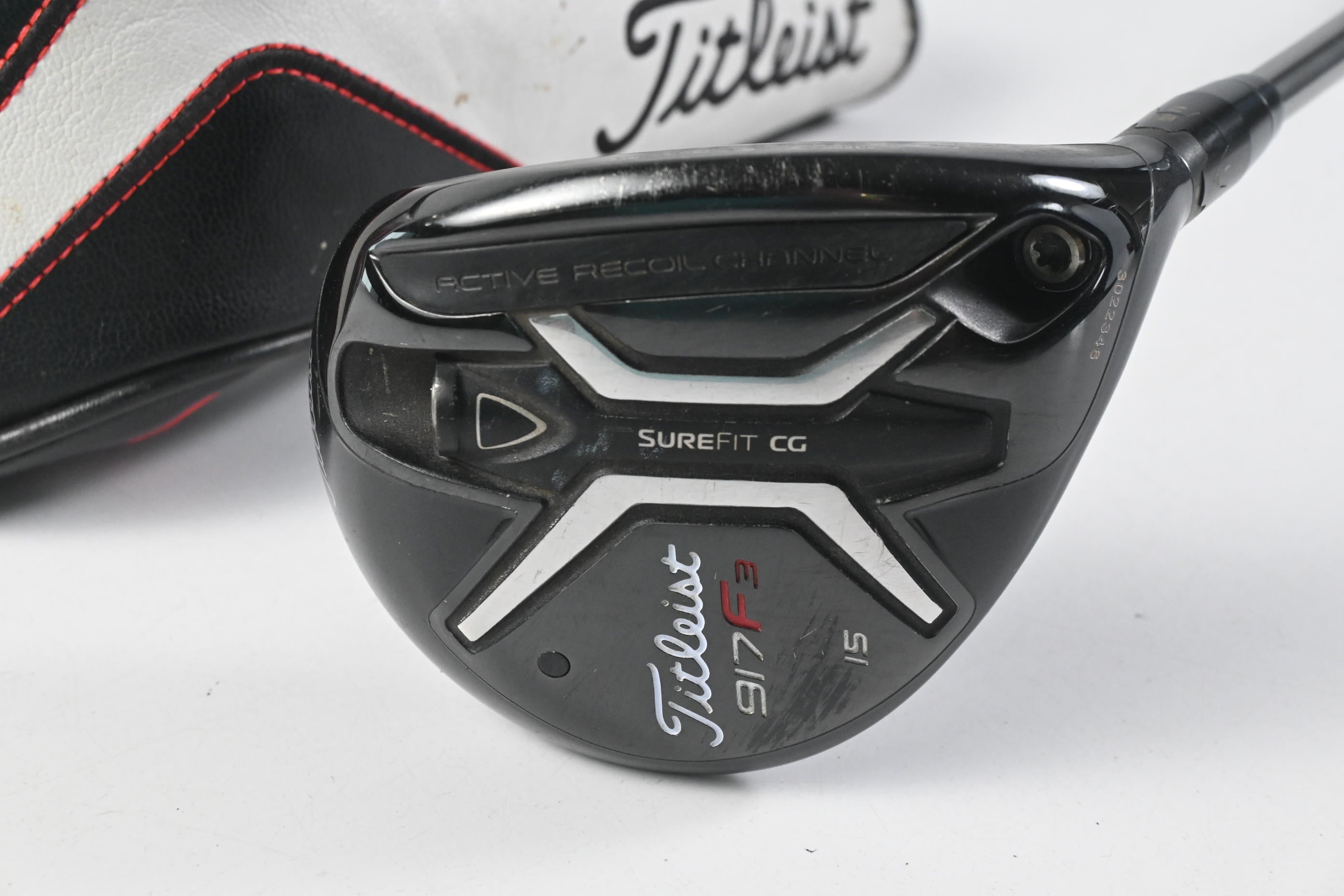 Titleist 917 F3 #3 Wood / 15 Degree / Stiff Flex Aldila Rogue M.AX 75 Shaft