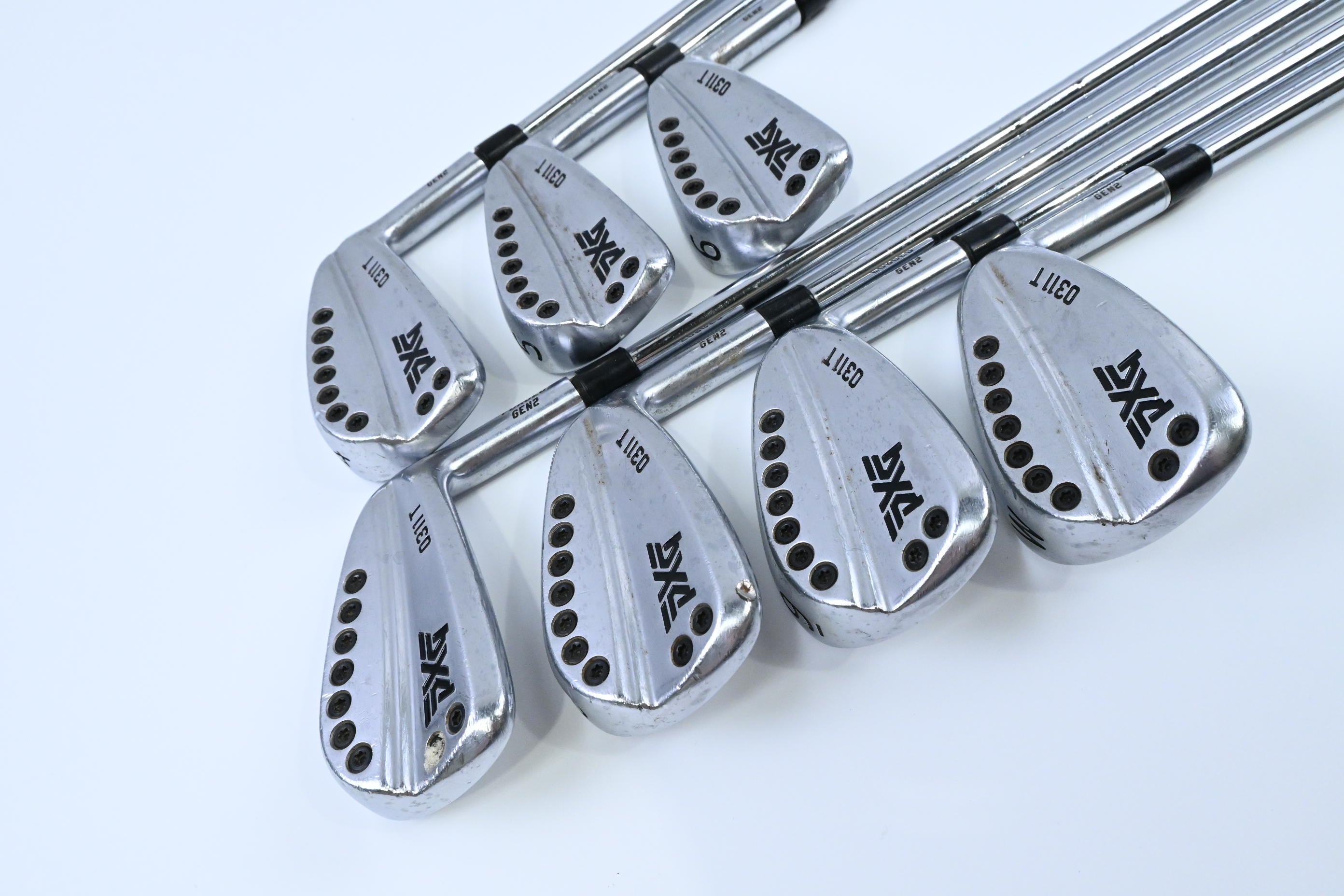 PXG 0311 T Gen2 Irons / 4-PW / X-Flex KBS Tour 130 Shafts