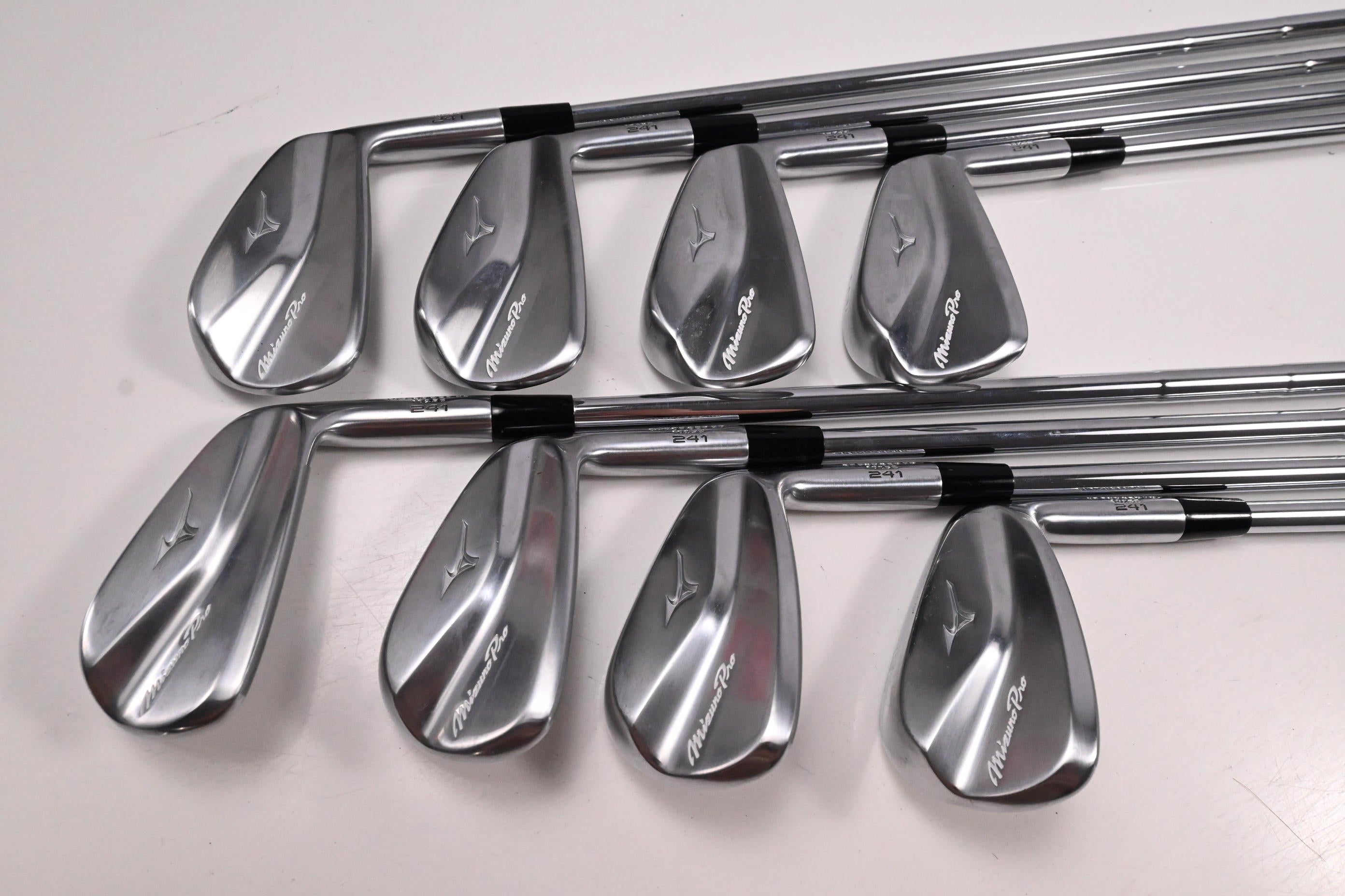 Mizuno Pro 241 Irons / 3-PW / Stiff Flex Dynamic Gold S300 Shafts