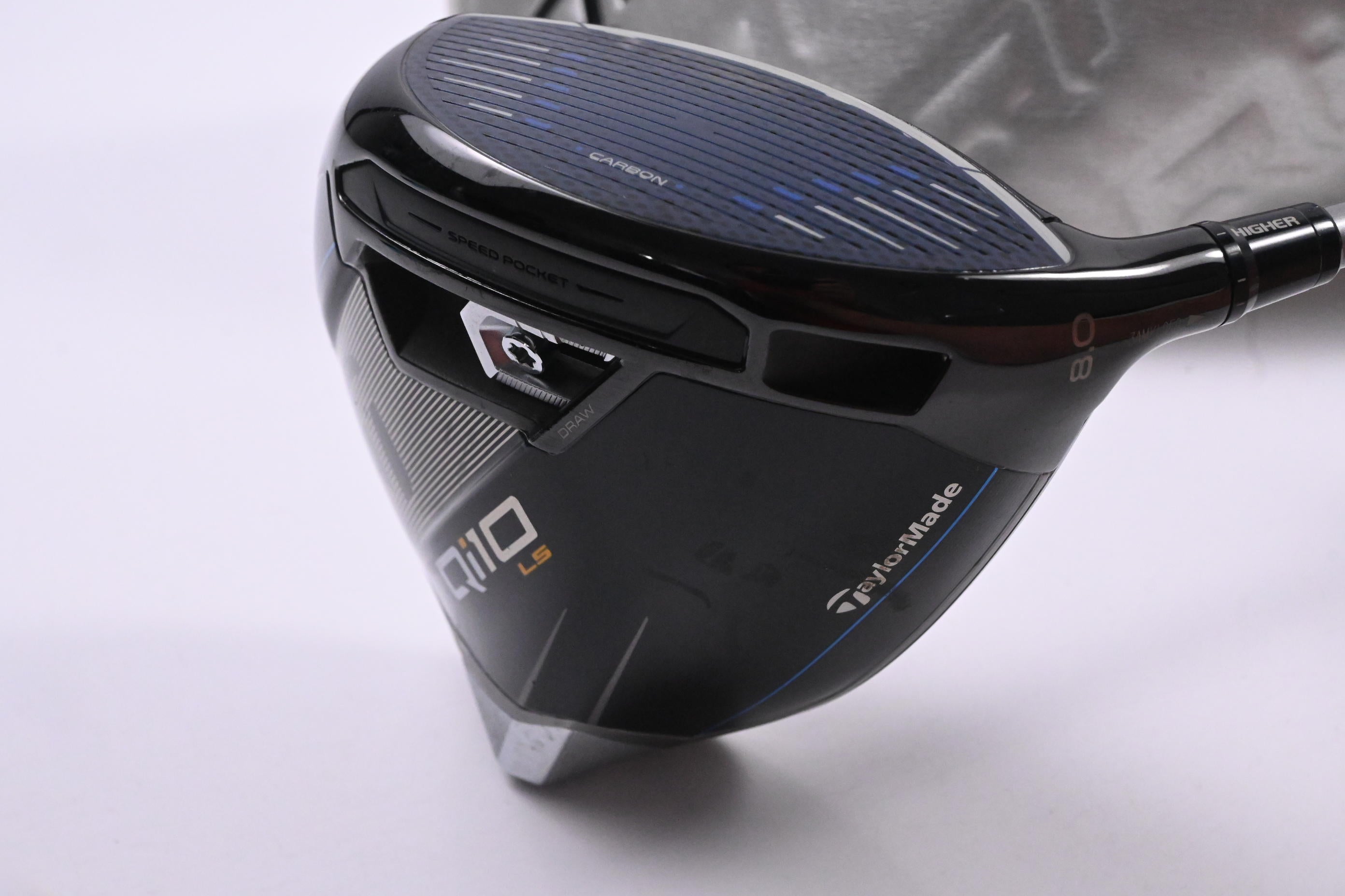 Taylormade Qi10 LS Driver / 8 Degree / Stiff Flex Fujikura Speeder NX TCS 50